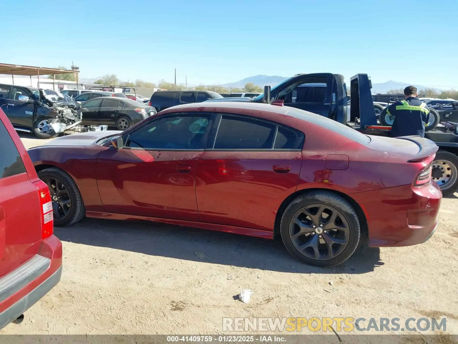 14 Photograph of a damaged car 2C3CDXHG2KH585176 DODGE CHARGER 2019