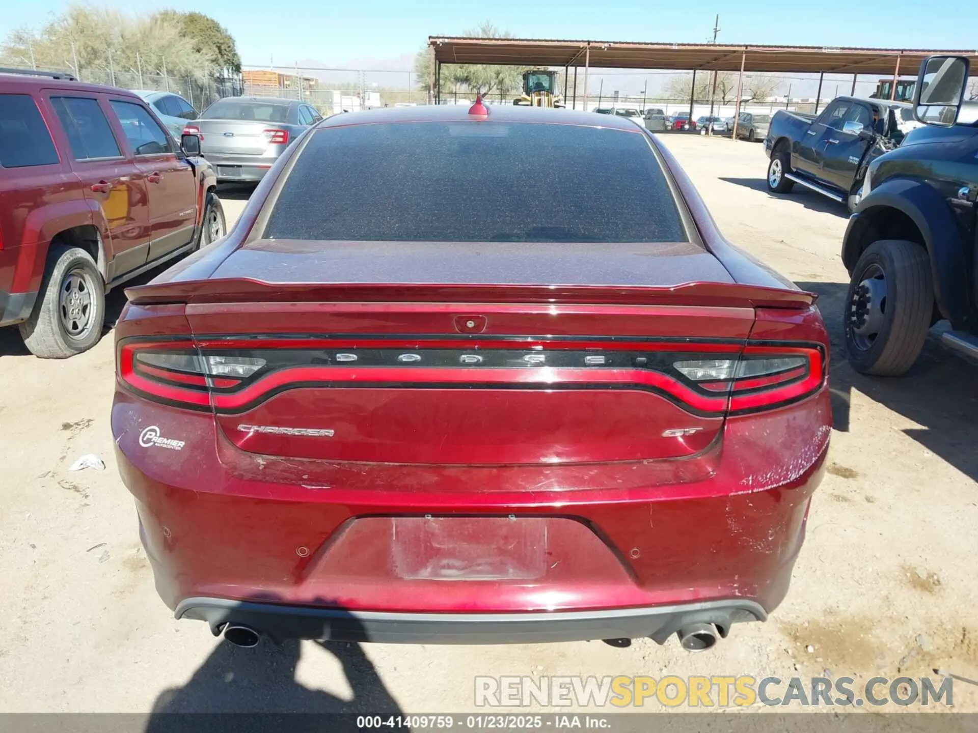 16 Photograph of a damaged car 2C3CDXHG2KH585176 DODGE CHARGER 2019