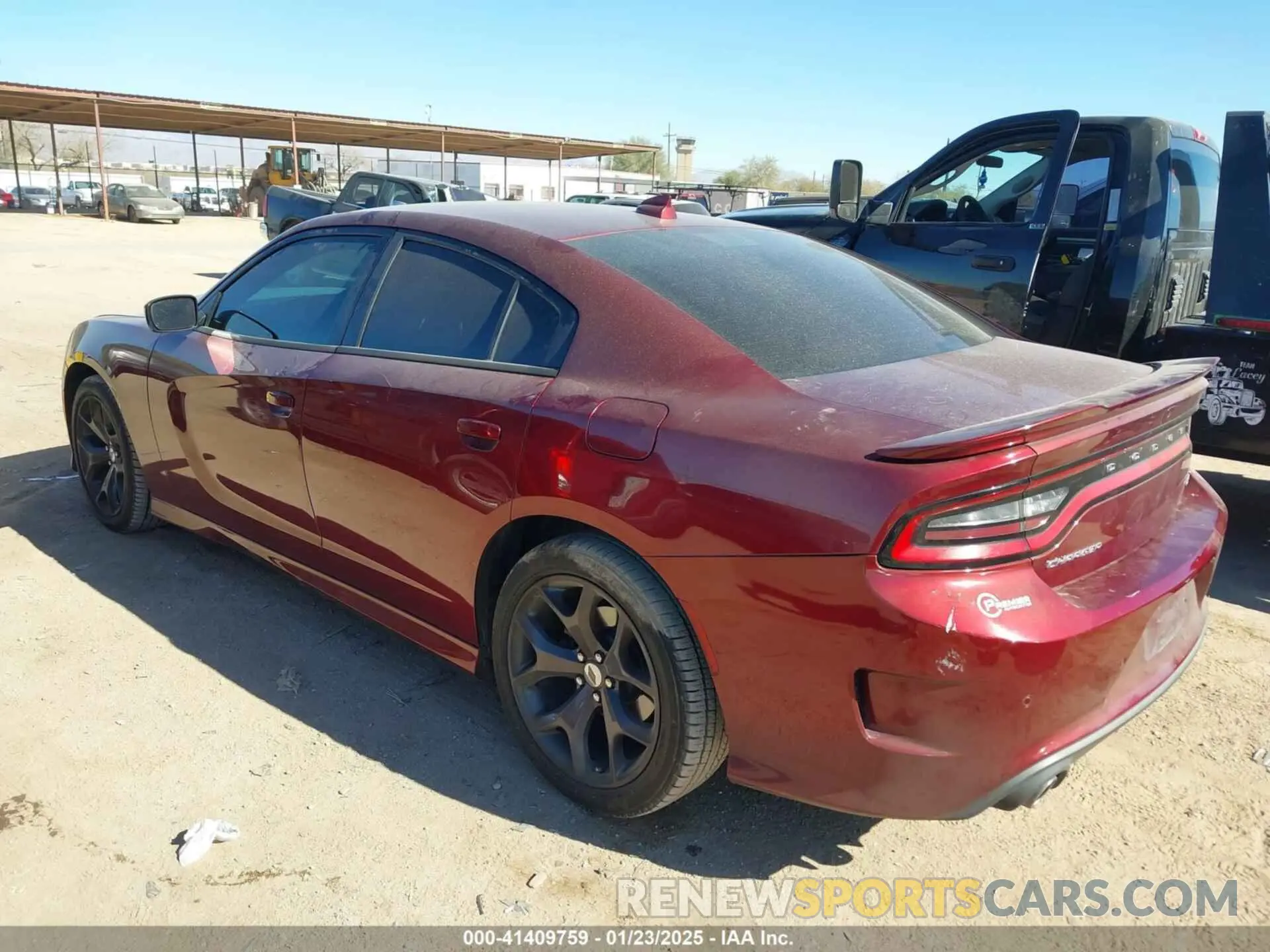 3 Photograph of a damaged car 2C3CDXHG2KH585176 DODGE CHARGER 2019