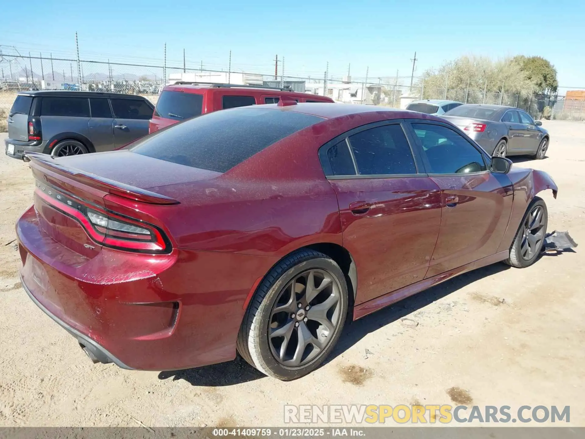 4 Photograph of a damaged car 2C3CDXHG2KH585176 DODGE CHARGER 2019