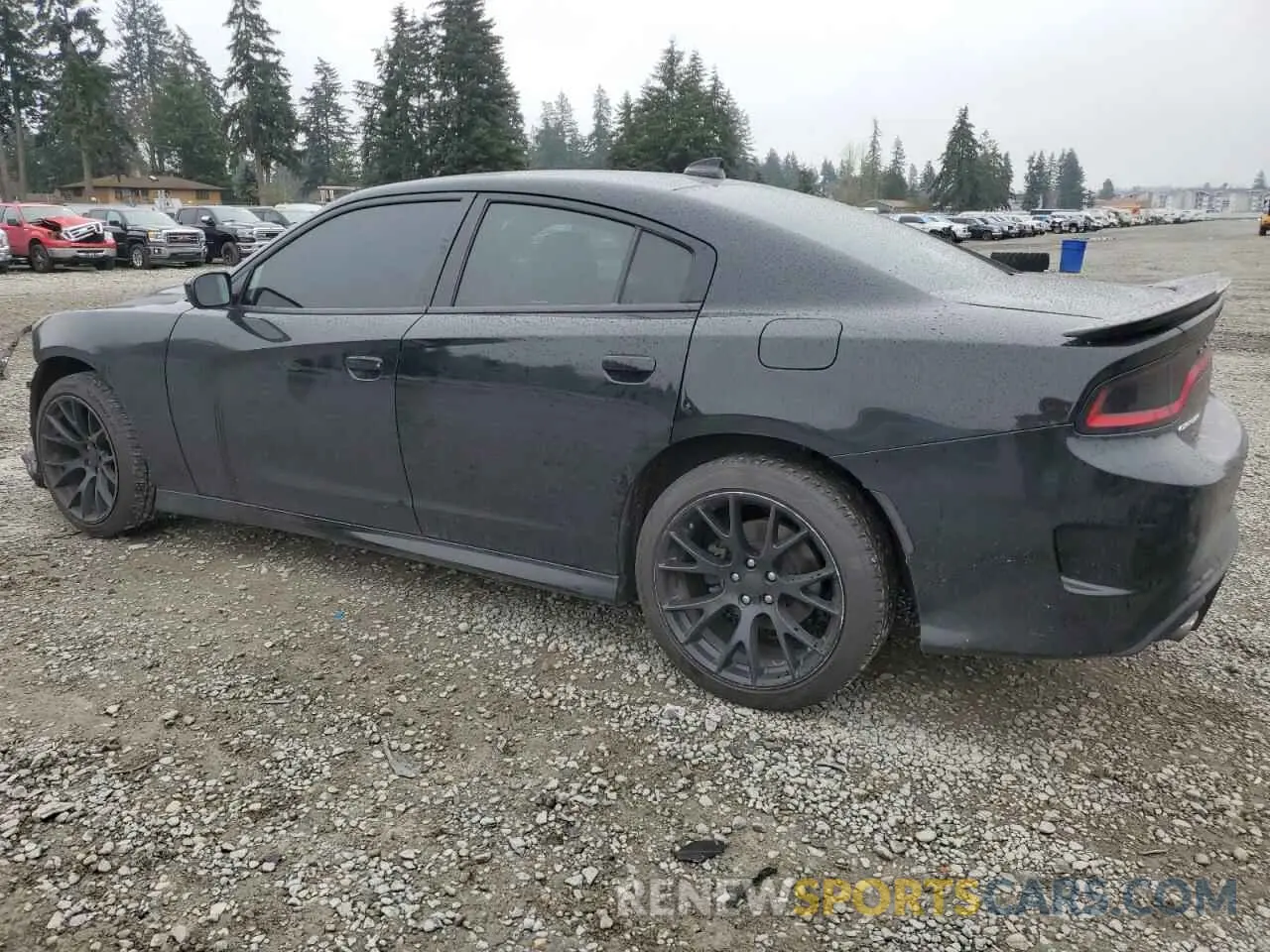 2 Фотография поврежденного автомобиля 2C3CDXHG2KH608648 DODGE CHARGER 2019