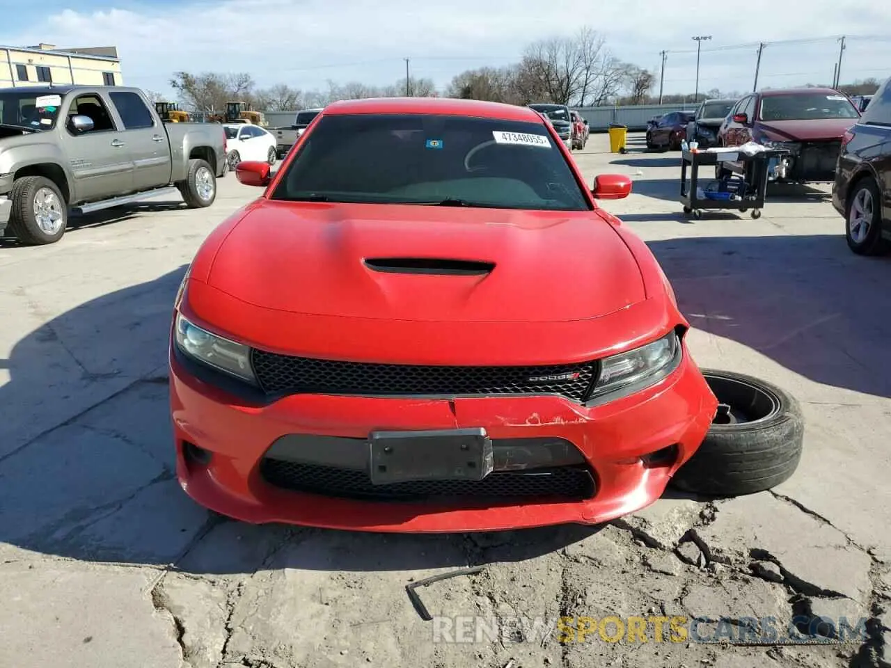 5 Photograph of a damaged car 2C3CDXHG2KH674360 DODGE CHARGER 2019