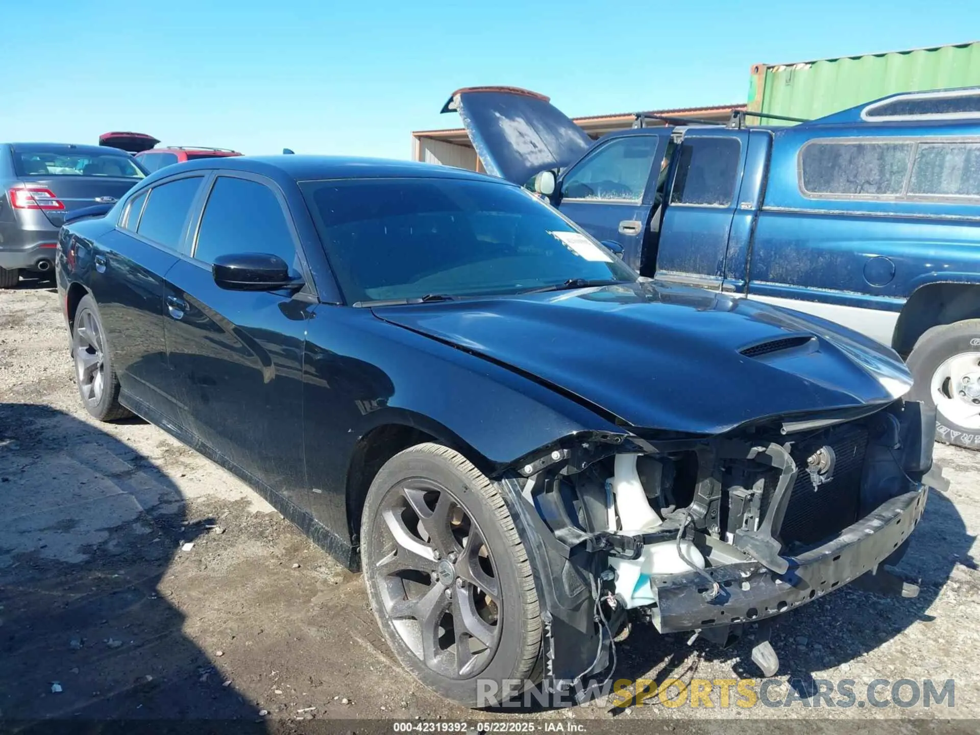 1 Photograph of a damaged car 2C3CDXHG3KH526489 DODGE CHARGER 2019