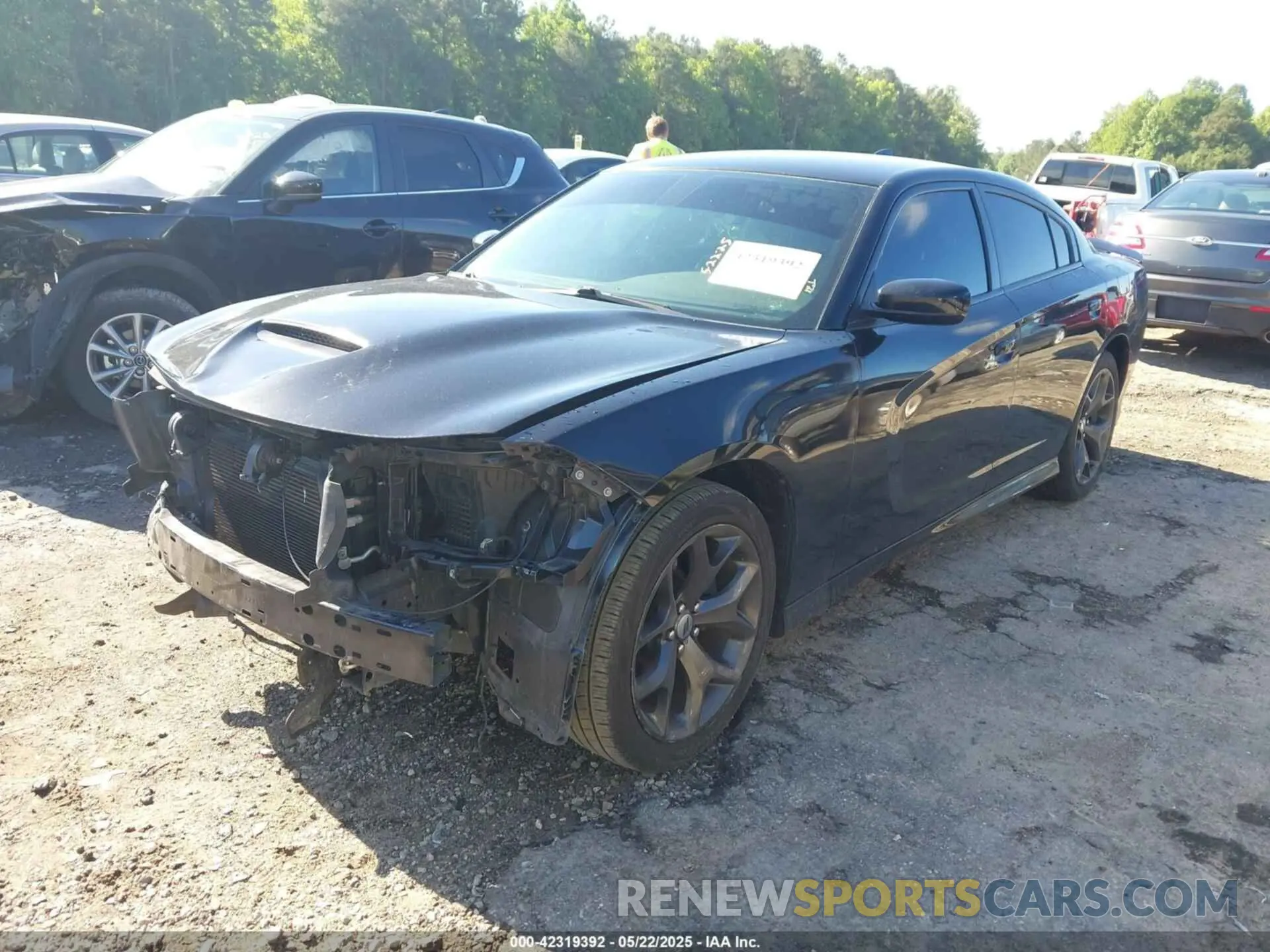 2 Photograph of a damaged car 2C3CDXHG3KH526489 DODGE CHARGER 2019