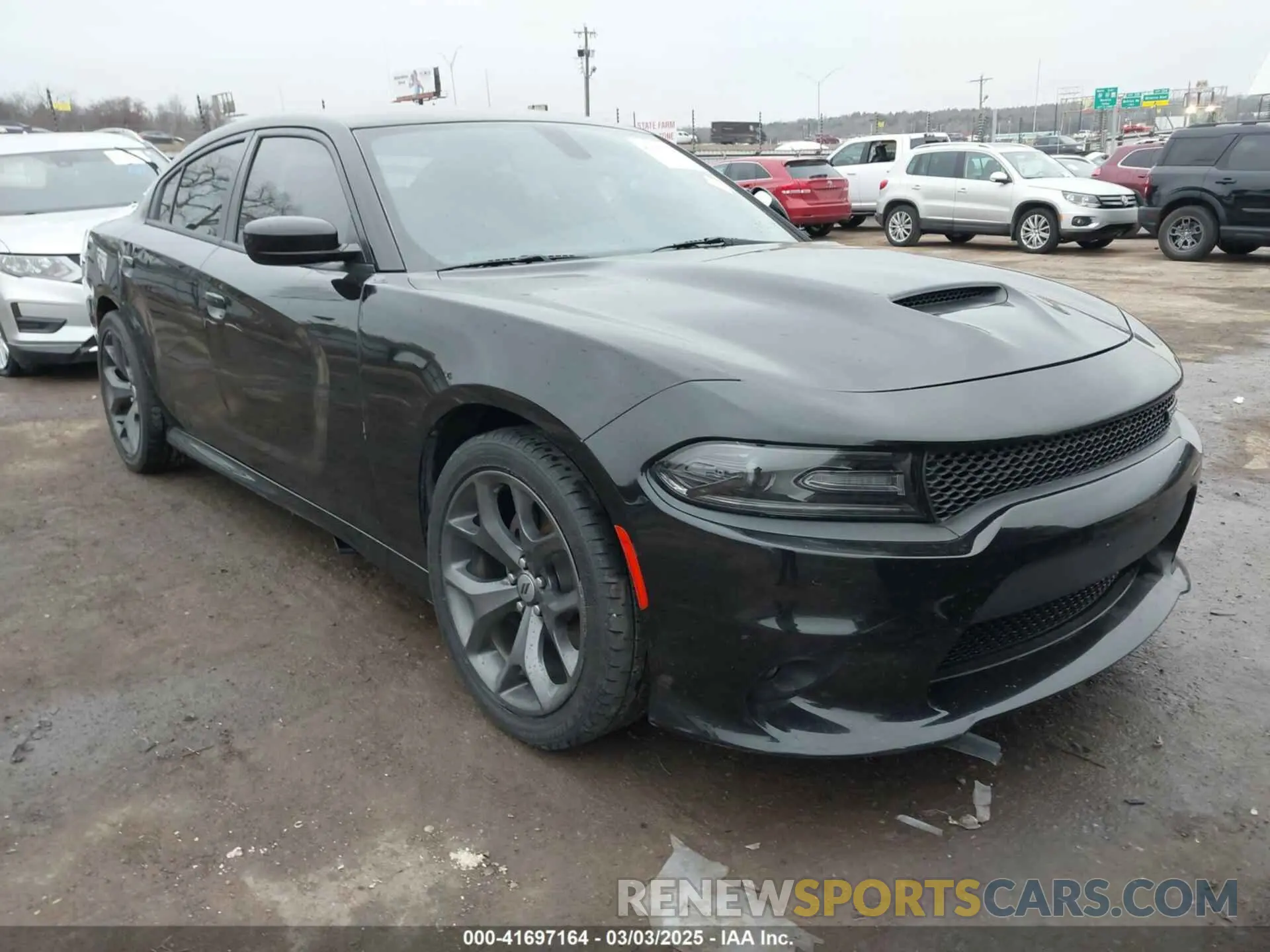 1 Фотография поврежденного автомобиля 2C3CDXHG3KH527318 DODGE CHARGER 2019
