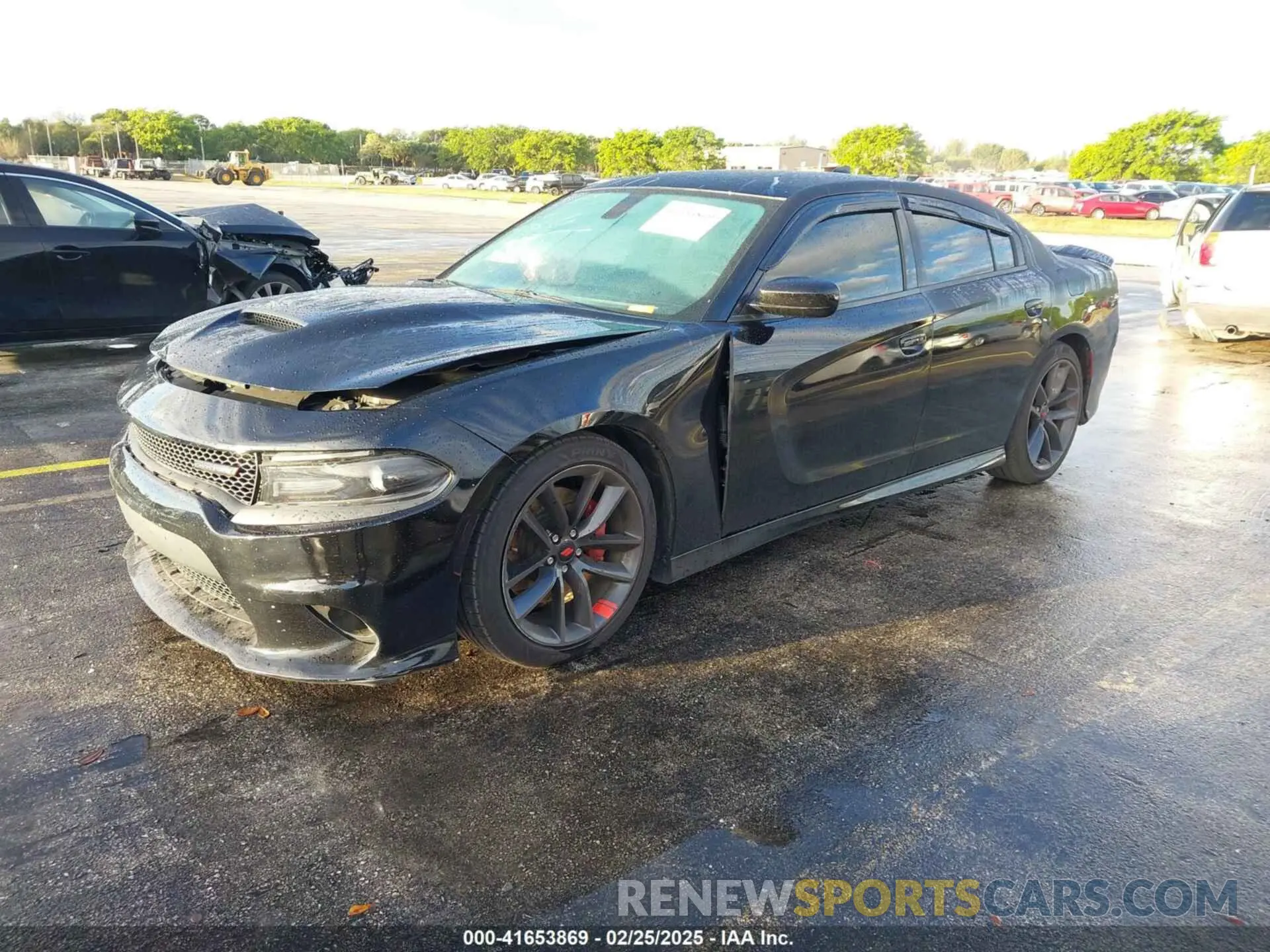 2 Фотография поврежденного автомобиля 2C3CDXHG3KH607900 DODGE CHARGER 2019