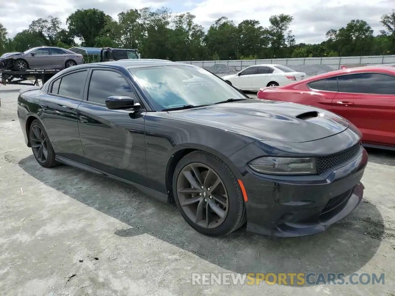 4 Фотография поврежденного автомобиля 2C3CDXHG3KH627080 DODGE CHARGER 2019