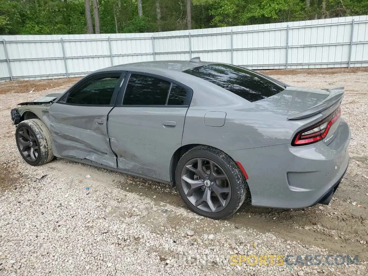 2 Photograph of a damaged car 2C3CDXHG3KH691930 DODGE CHARGER 2019