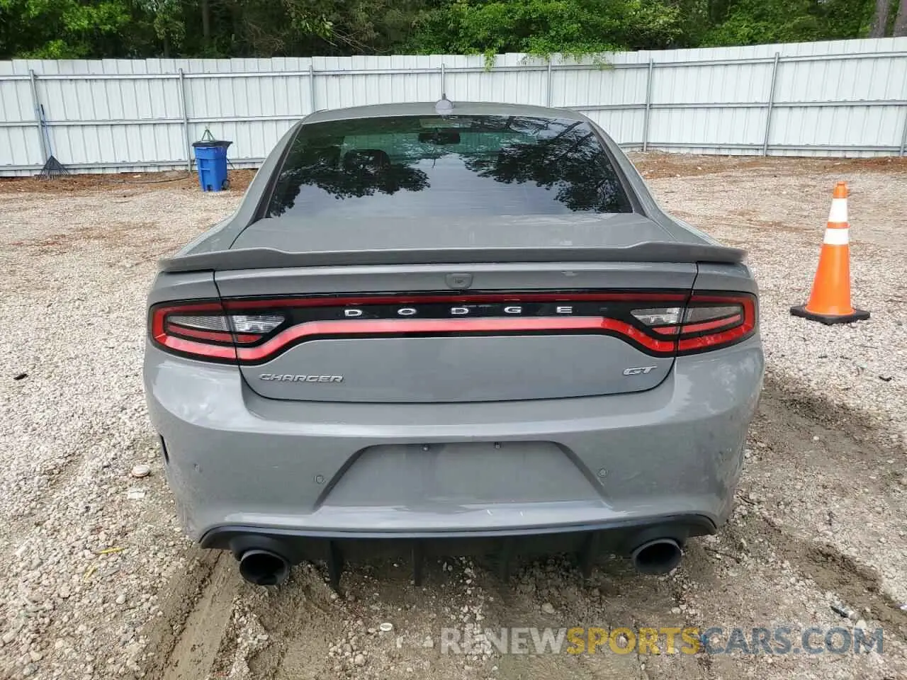 6 Photograph of a damaged car 2C3CDXHG3KH691930 DODGE CHARGER 2019