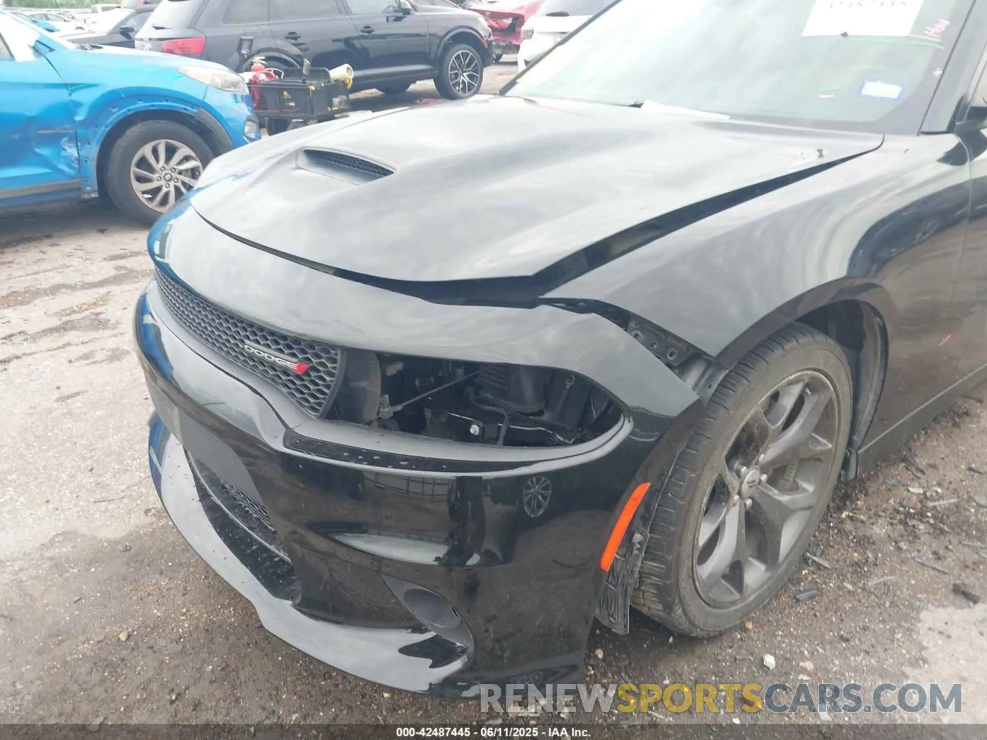 6 Photograph of a damaged car 2C3CDXHG3KH749261 DODGE CHARGER 2019