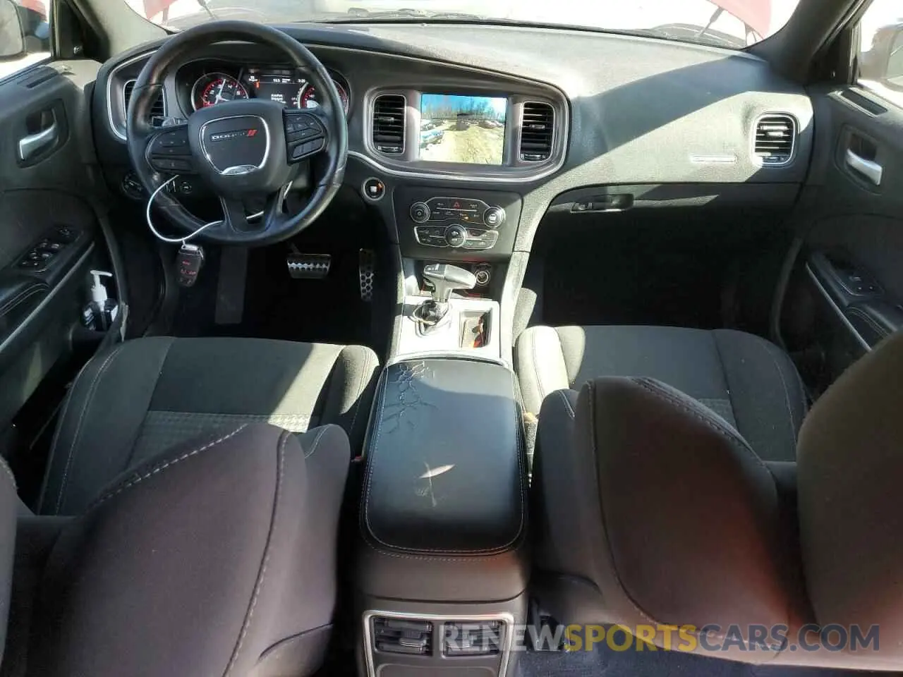 8 Photograph of a damaged car 2C3CDXHG3KH754458 DODGE CHARGER 2019