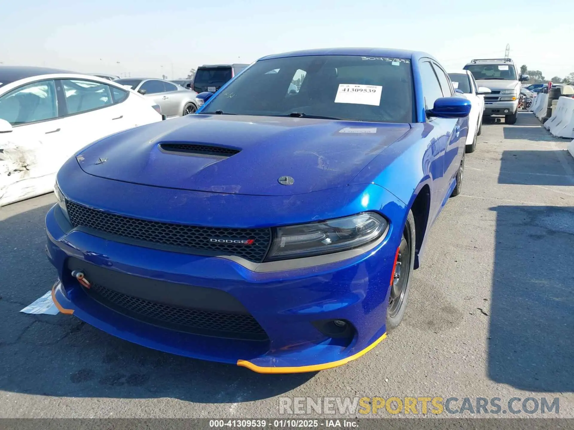 2 Фотография поврежденного автомобиля 2C3CDXHG4KH613043 DODGE CHARGER 2019