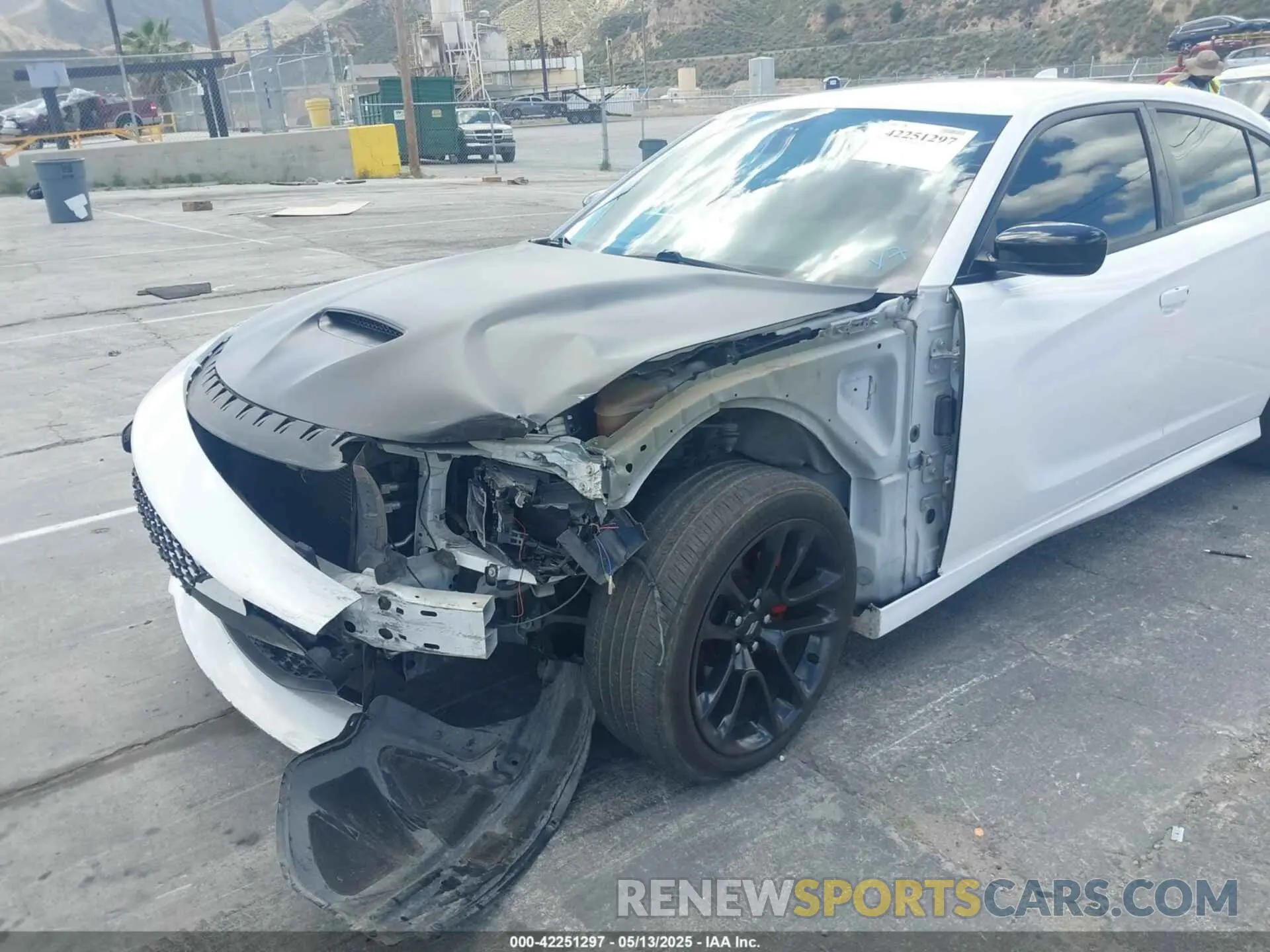 6 Photograph of a damaged car 2C3CDXHG4KH747003 DODGE CHARGER 2019