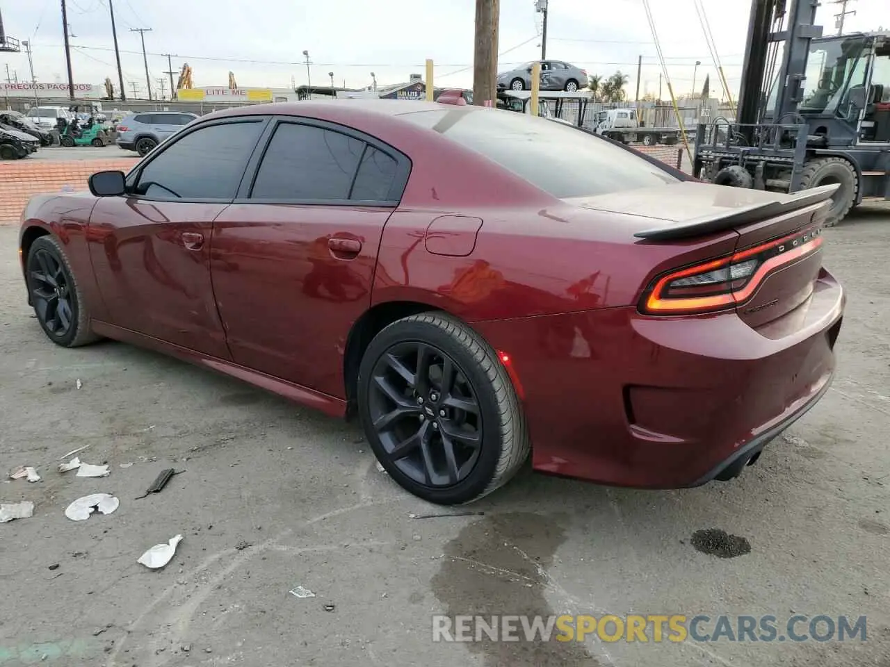2 Фотография поврежденного автомобиля 2C3CDXHG5KH650859 DODGE CHARGER 2019