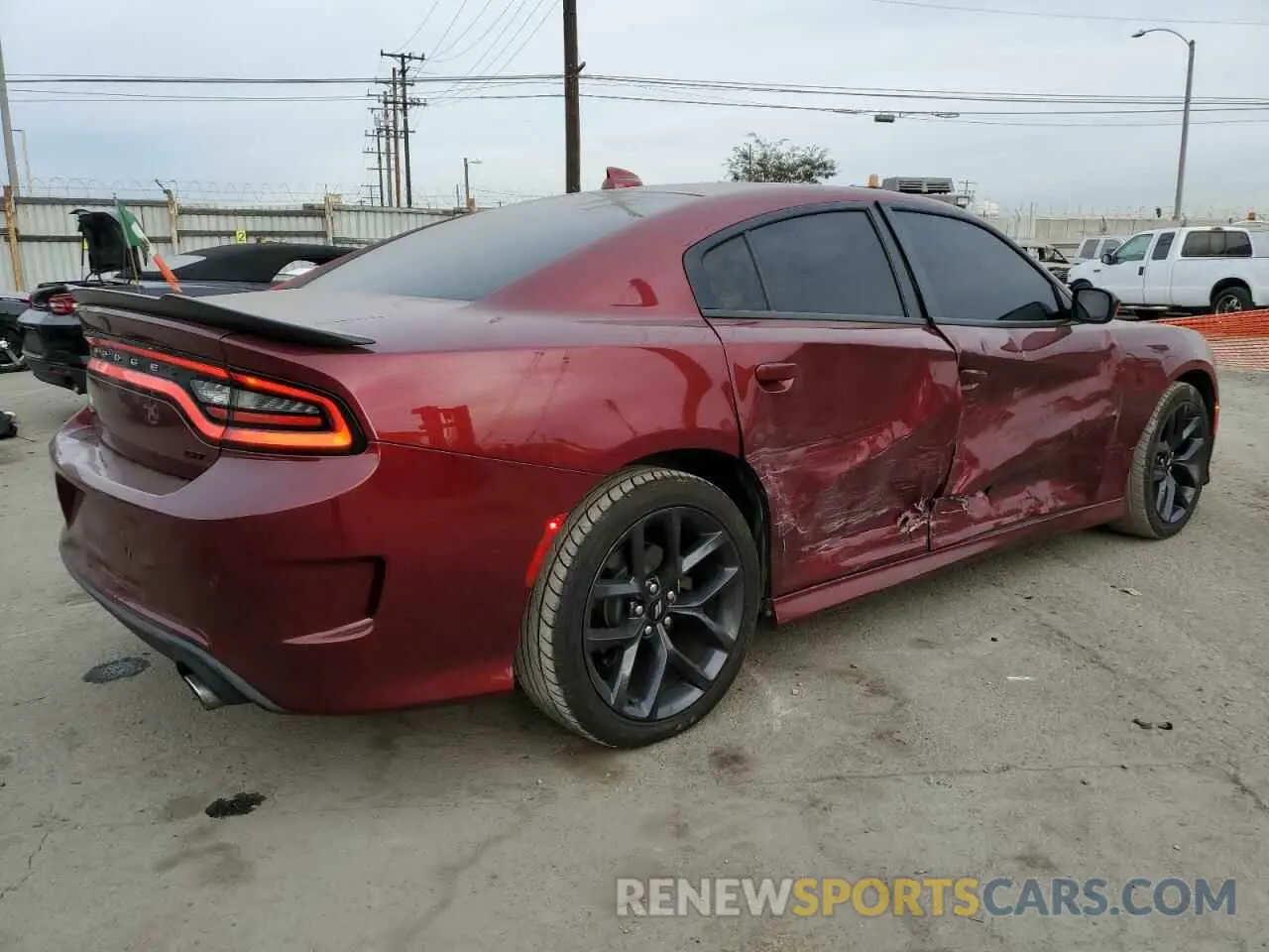 3 Фотография поврежденного автомобиля 2C3CDXHG5KH650859 DODGE CHARGER 2019