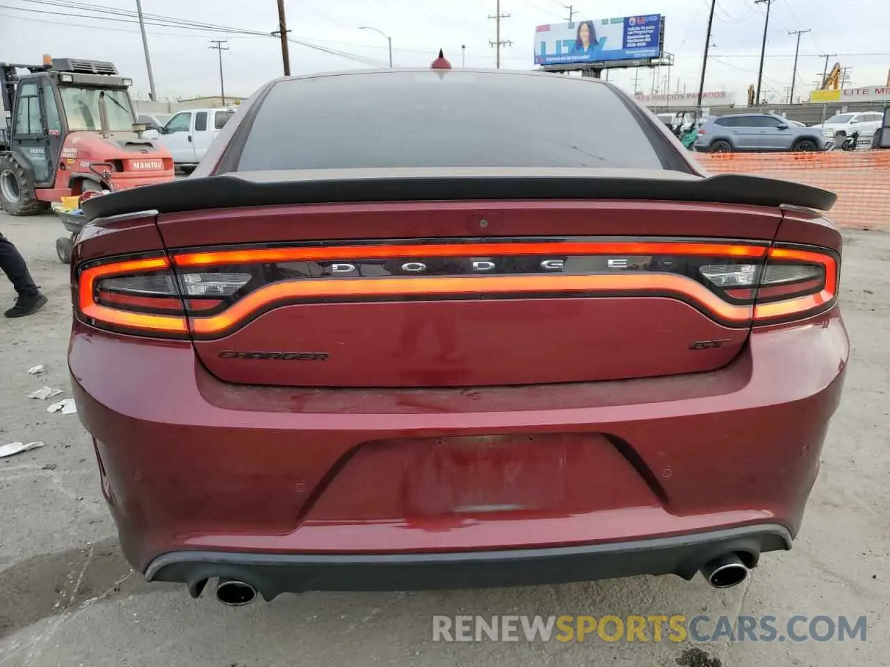 6 Фотография поврежденного автомобиля 2C3CDXHG5KH650859 DODGE CHARGER 2019