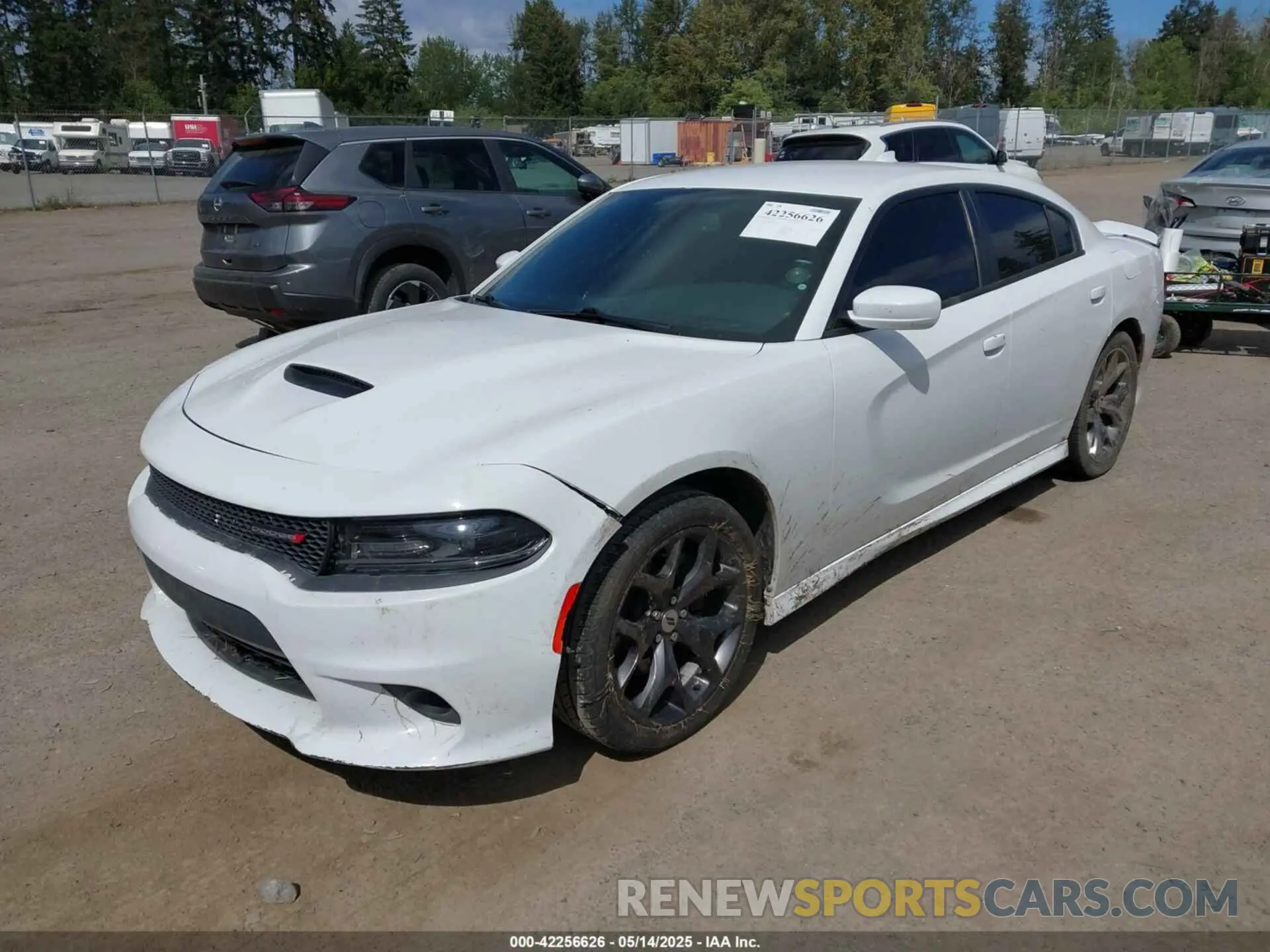 2 Photograph of a damaged car 2C3CDXHG5KH671128 DODGE CHARGER 2019