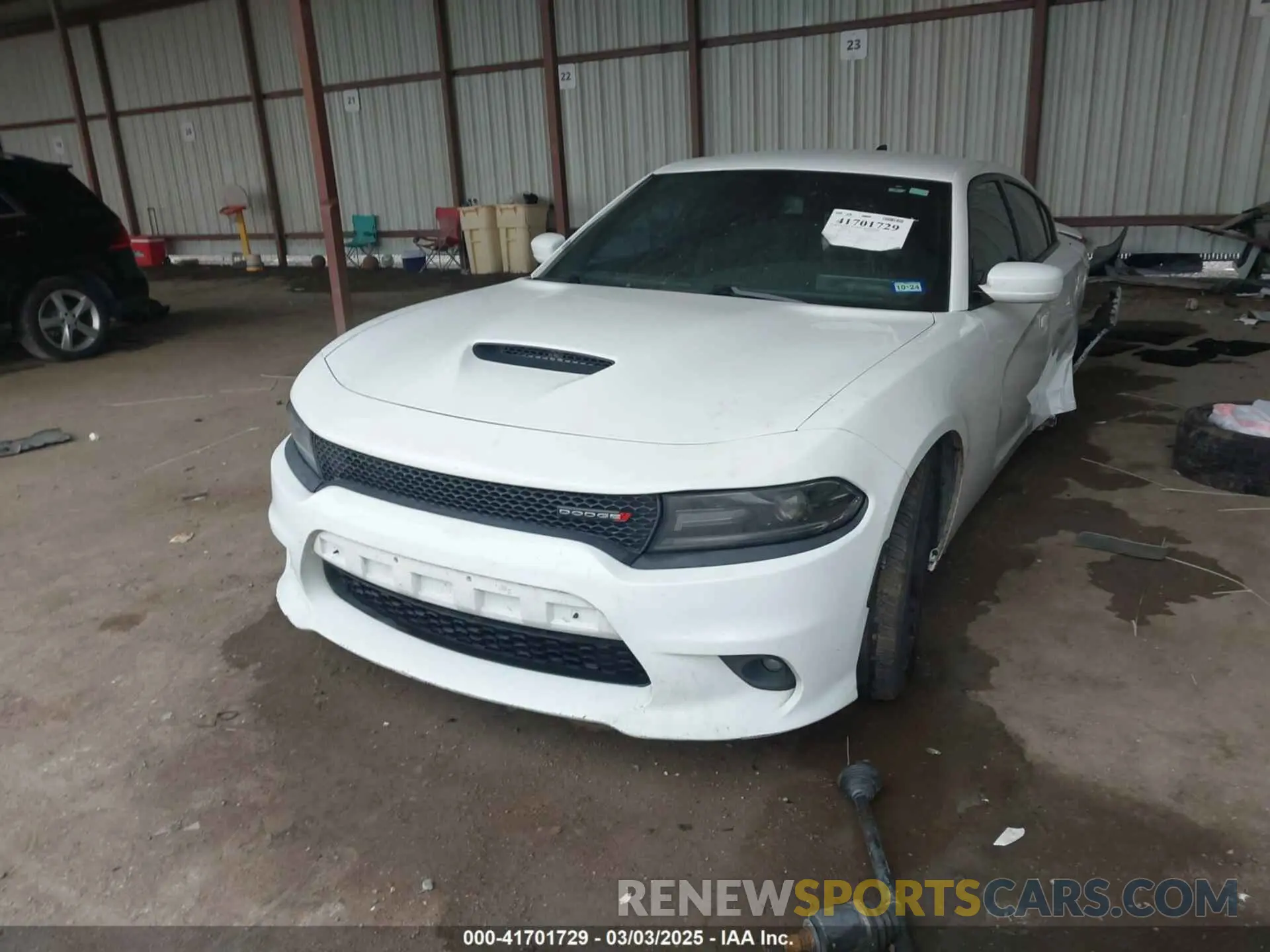 2 Photograph of a damaged car 2C3CDXHG6KH512506 DODGE CHARGER 2019