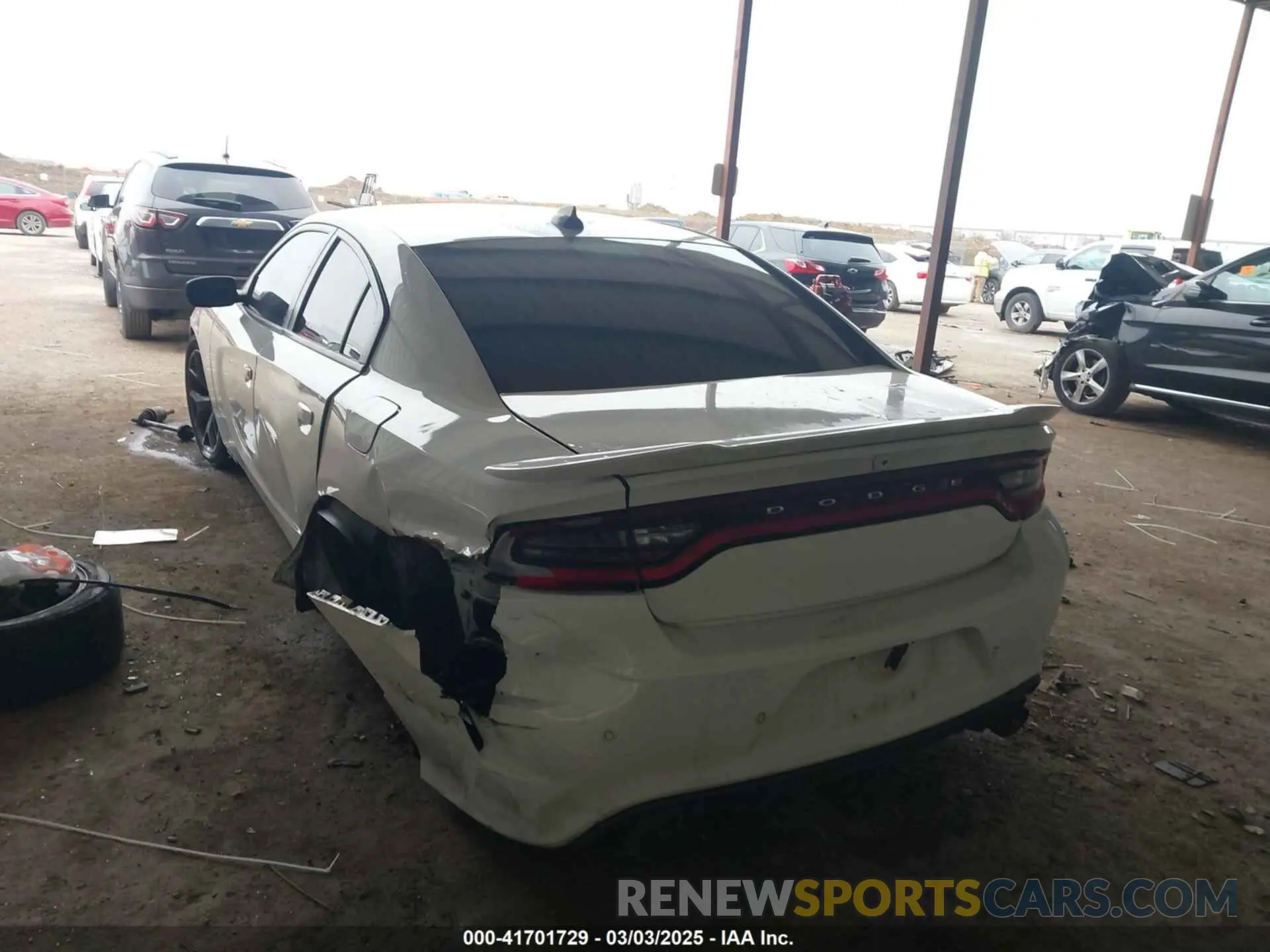 3 Photograph of a damaged car 2C3CDXHG6KH512506 DODGE CHARGER 2019