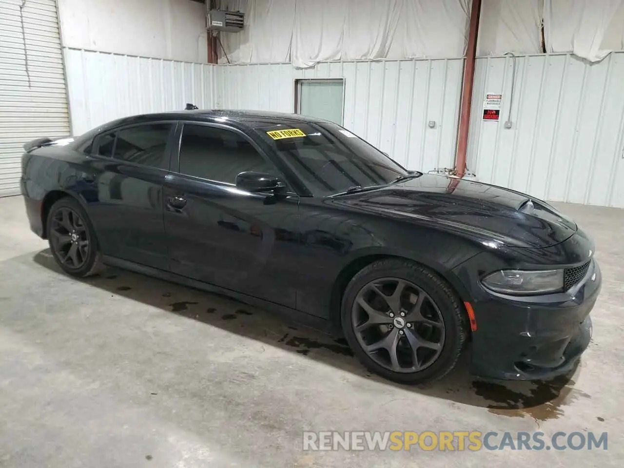 4 Photograph of a damaged car 2C3CDXHG6KH527037 DODGE CHARGER 2019