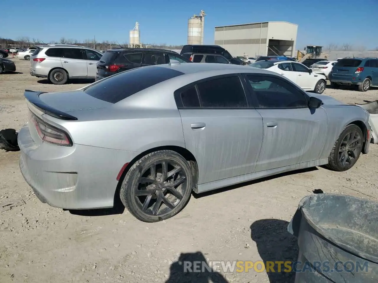 3 Photograph of a damaged car 2C3CDXHG6KH622178 DODGE CHARGER 2019