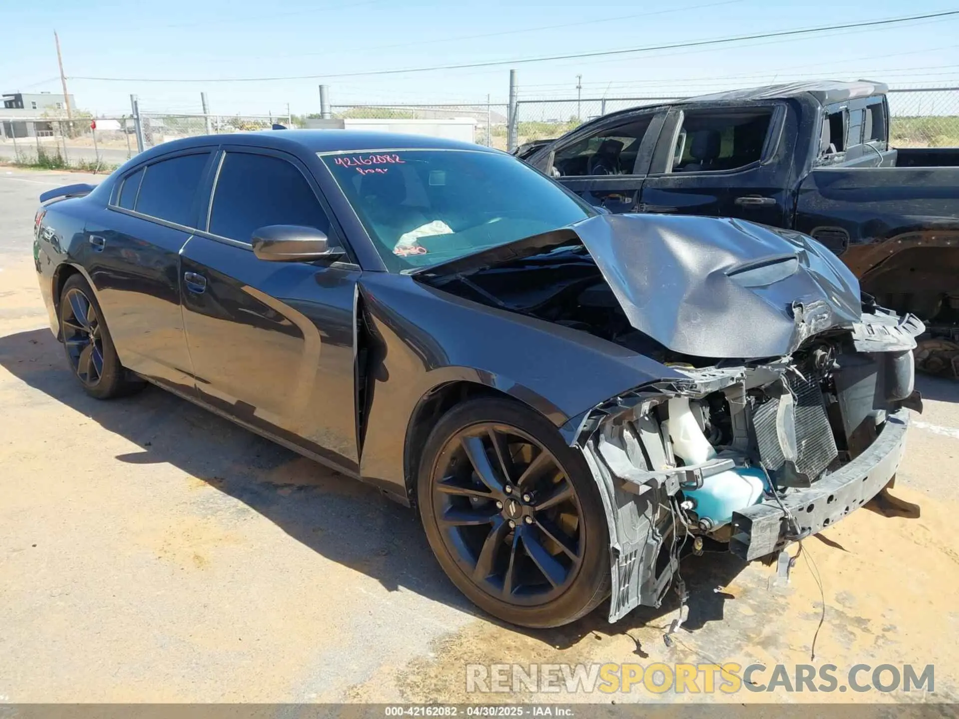 1 Фотография поврежденного автомобиля 2C3CDXHG7KH597761 DODGE CHARGER 2019