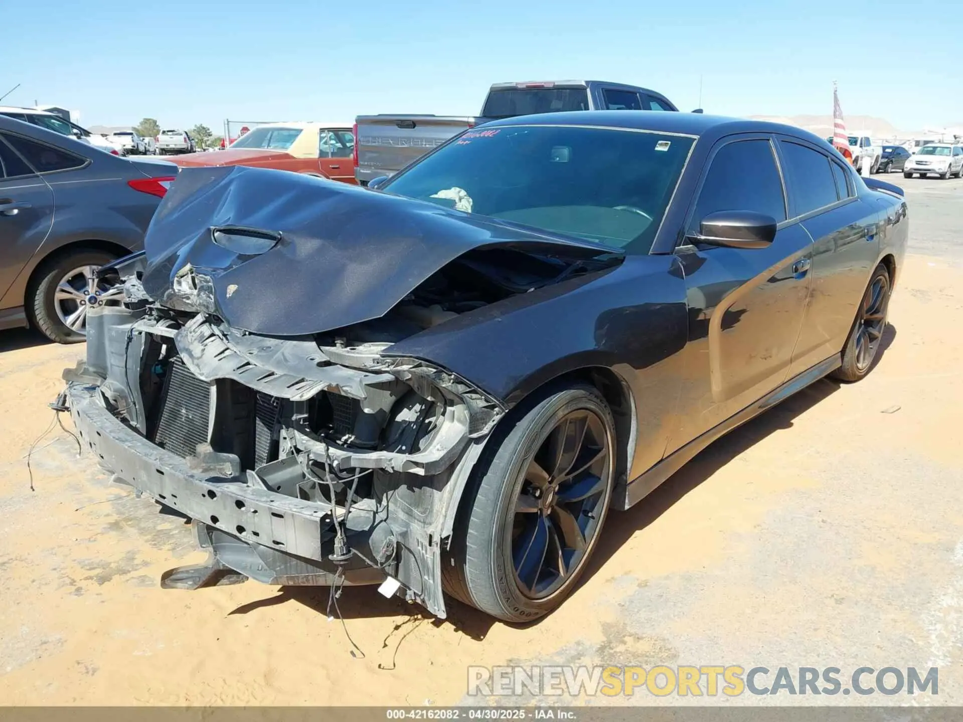 2 Фотография поврежденного автомобиля 2C3CDXHG7KH597761 DODGE CHARGER 2019