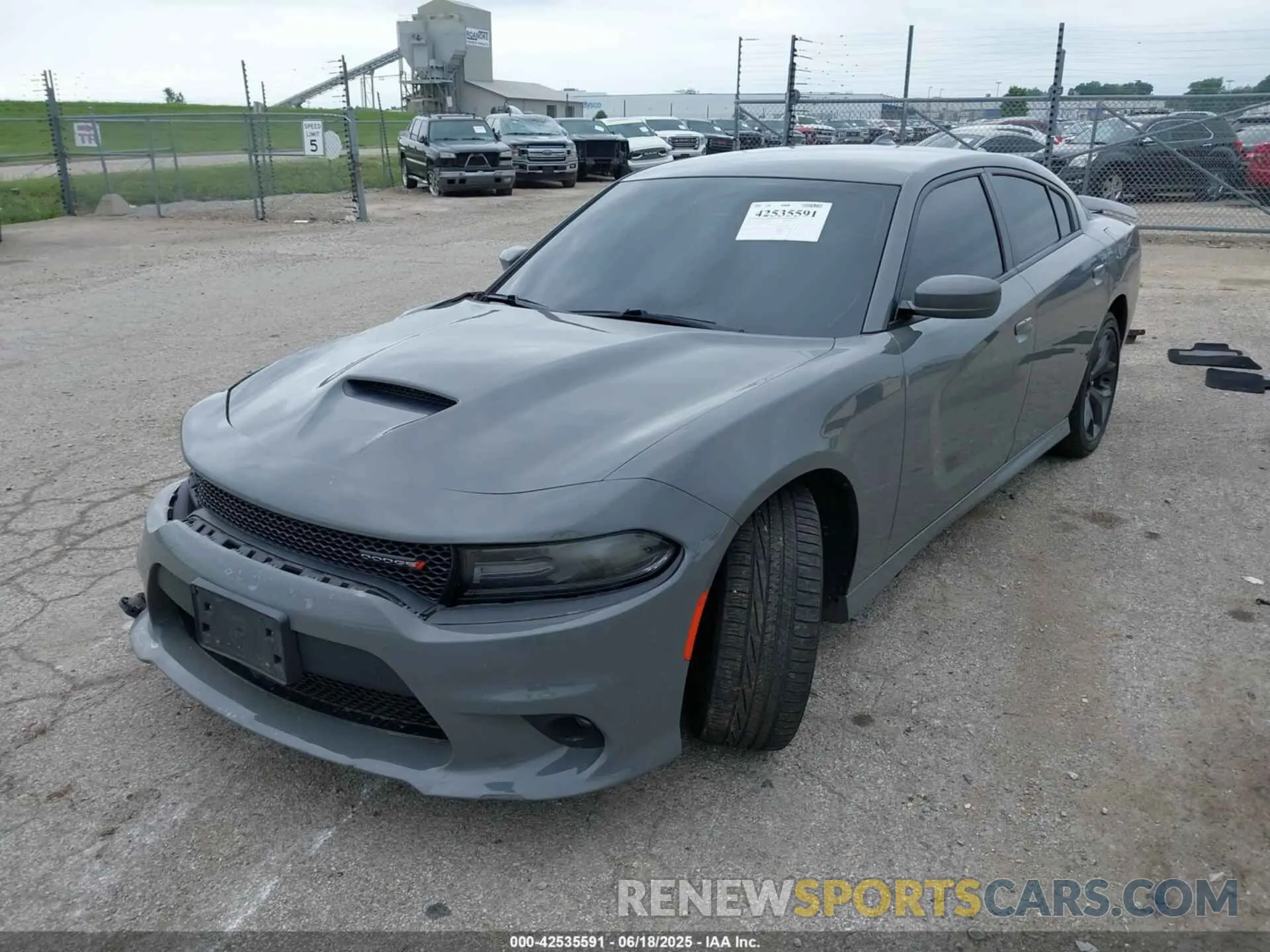 2 Фотография поврежденного автомобиля 2C3CDXHG7KH598876 DODGE CHARGER 2019