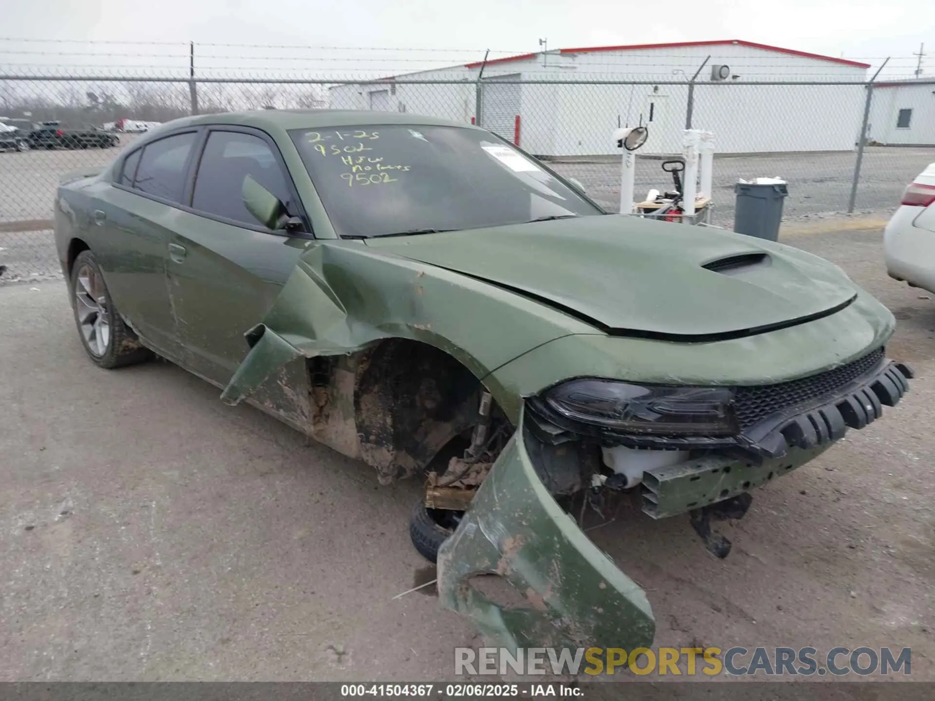 1 Фотография поврежденного автомобиля 2C3CDXHG7KH619502 DODGE CHARGER 2019