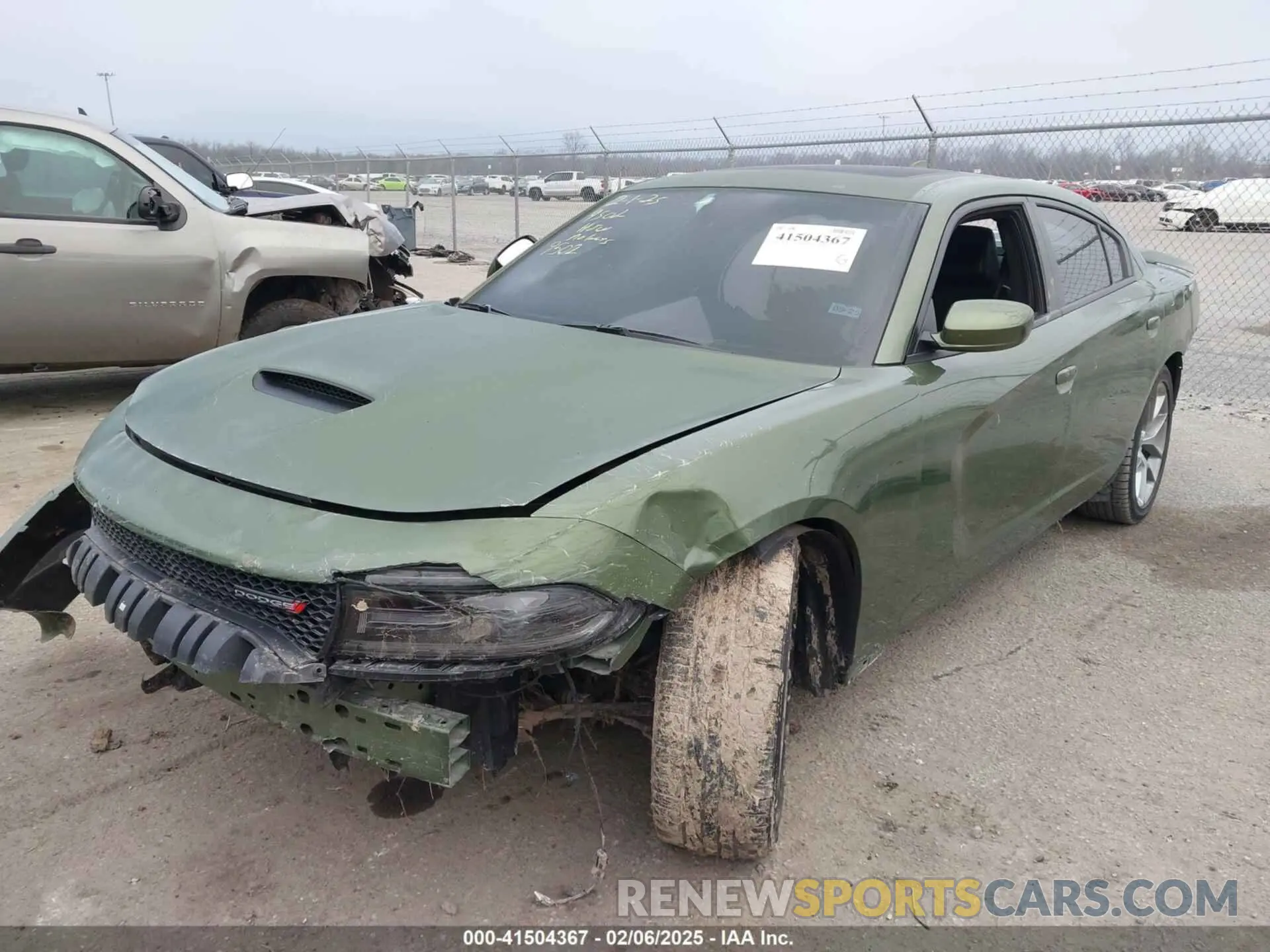 2 Фотография поврежденного автомобиля 2C3CDXHG7KH619502 DODGE CHARGER 2019