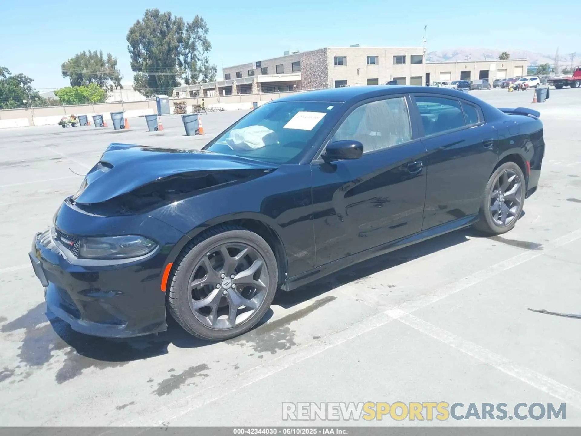 2 Photograph of a damaged car 2C3CDXHG7KH676654 DODGE CHARGER 2019