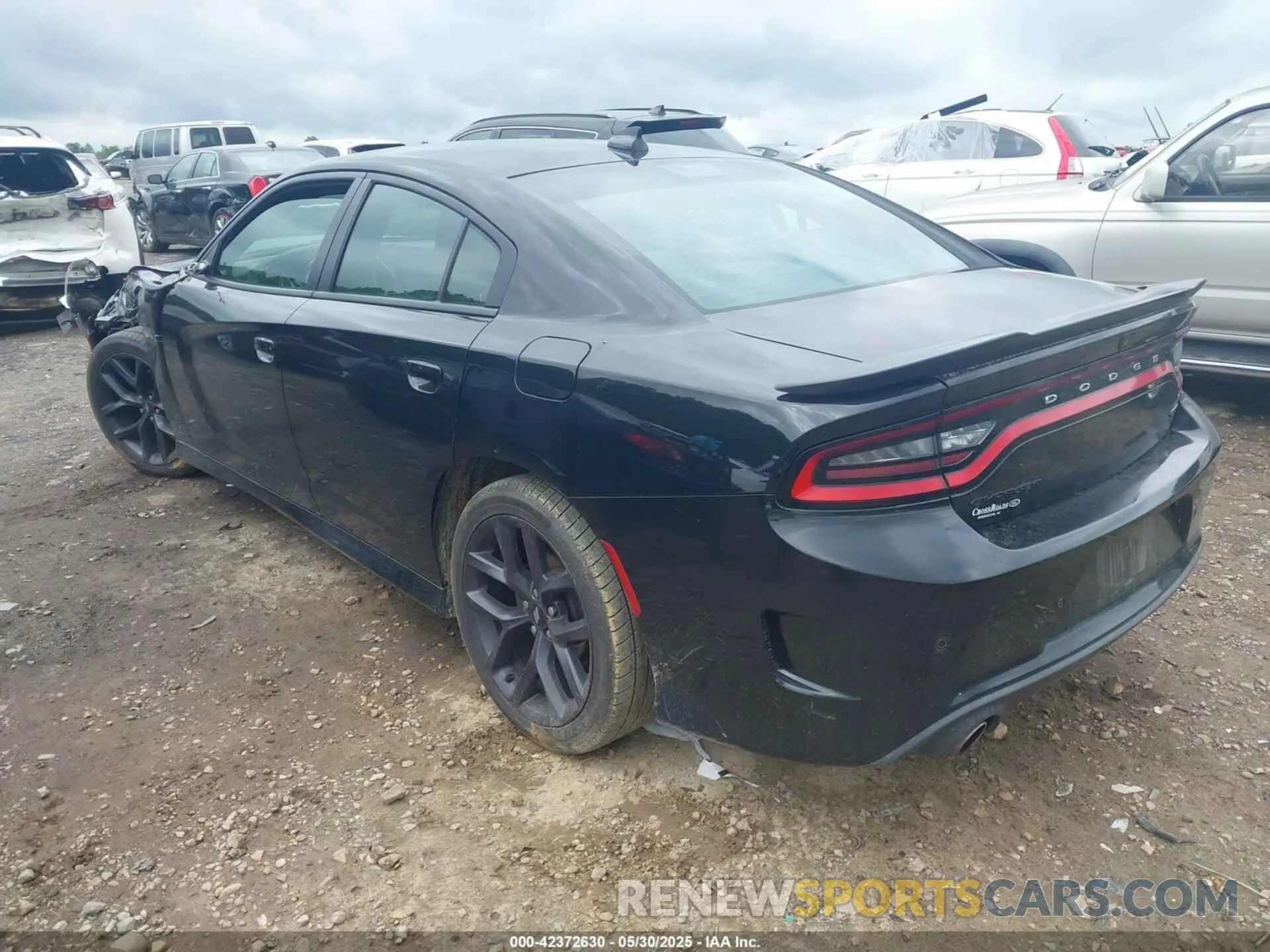 3 Photograph of a damaged car 2C3CDXHG7KH721382 DODGE CHARGER 2019