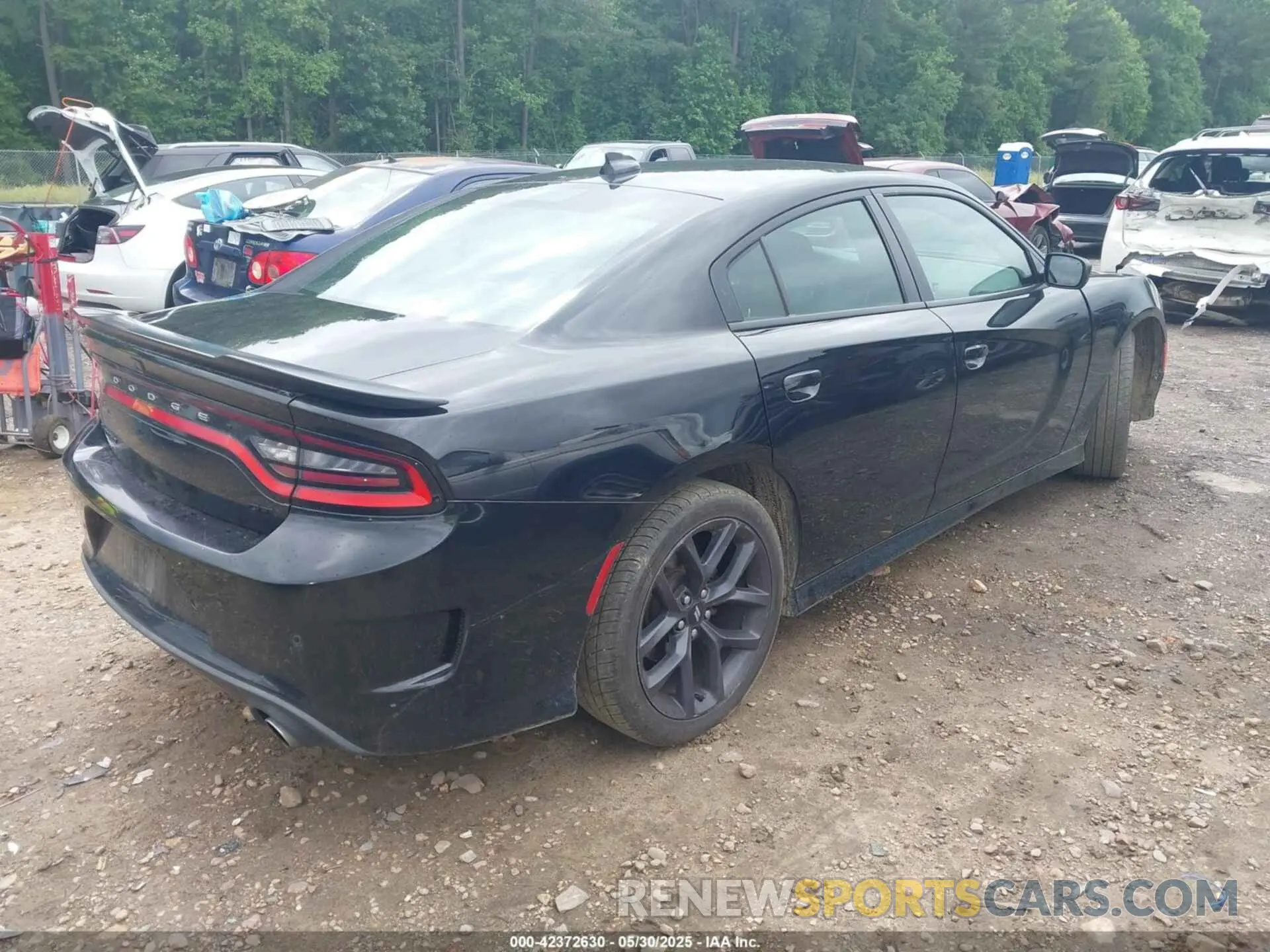4 Photograph of a damaged car 2C3CDXHG7KH721382 DODGE CHARGER 2019
