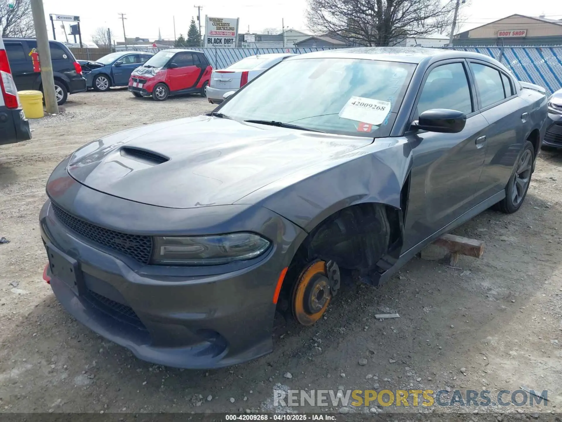 2 Photograph of a damaged car 2C3CDXHG8KH677988 DODGE CHARGER 2019
