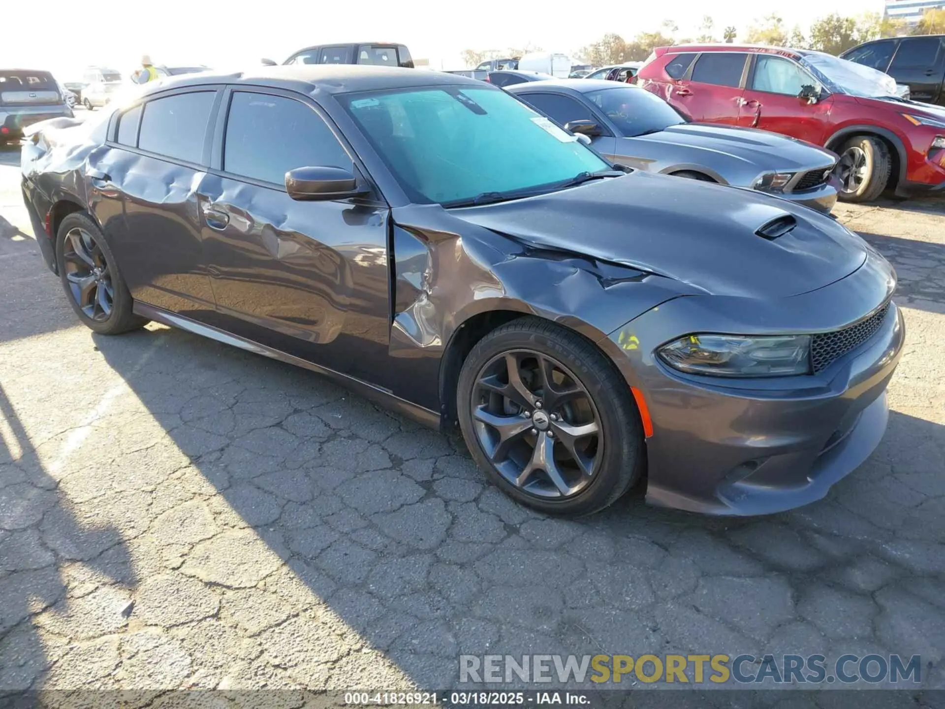 1 Фотография поврежденного автомобиля 2C3CDXHG8KH680955 DODGE CHARGER 2019
