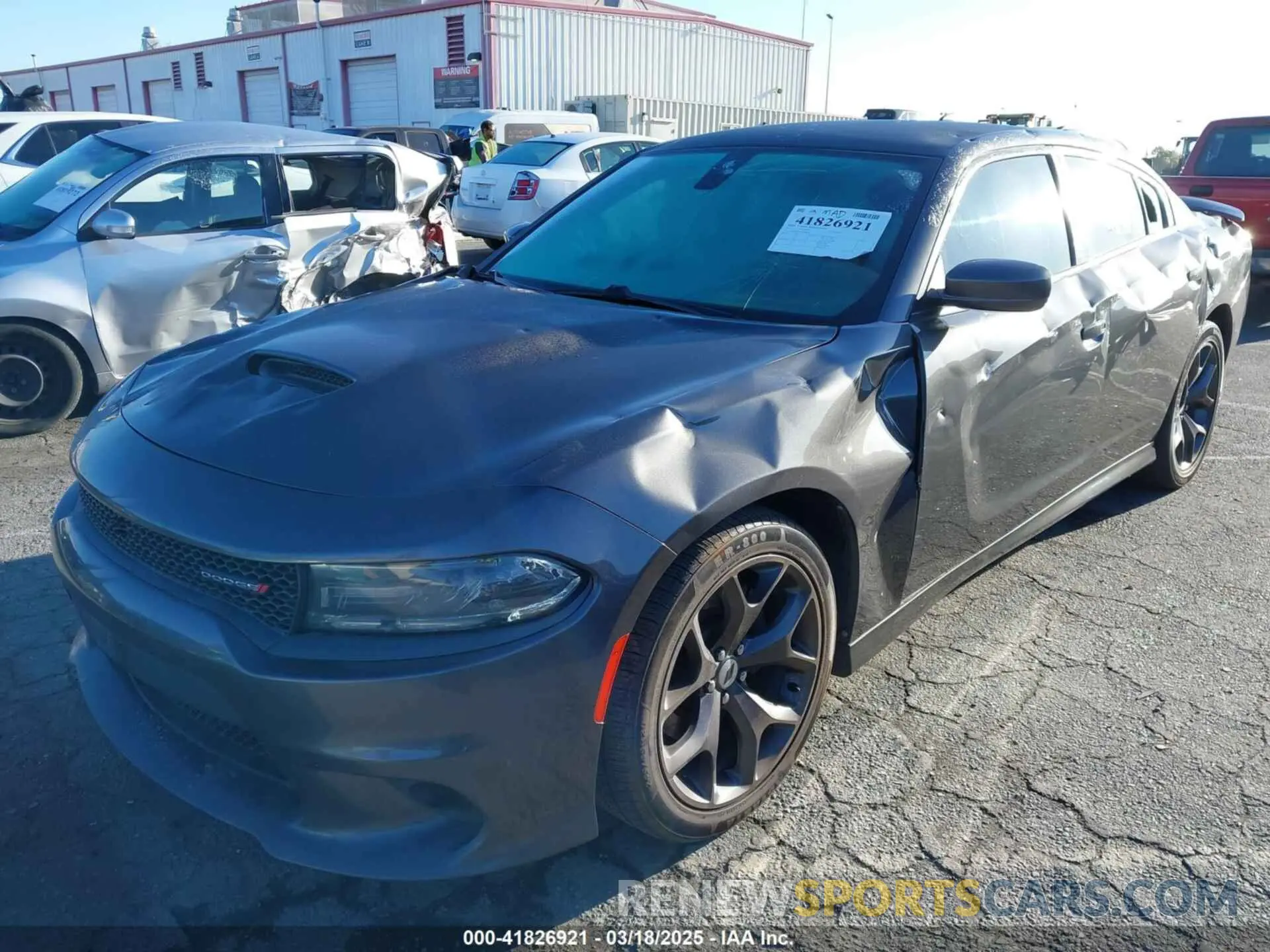 6 Фотография поврежденного автомобиля 2C3CDXHG8KH680955 DODGE CHARGER 2019