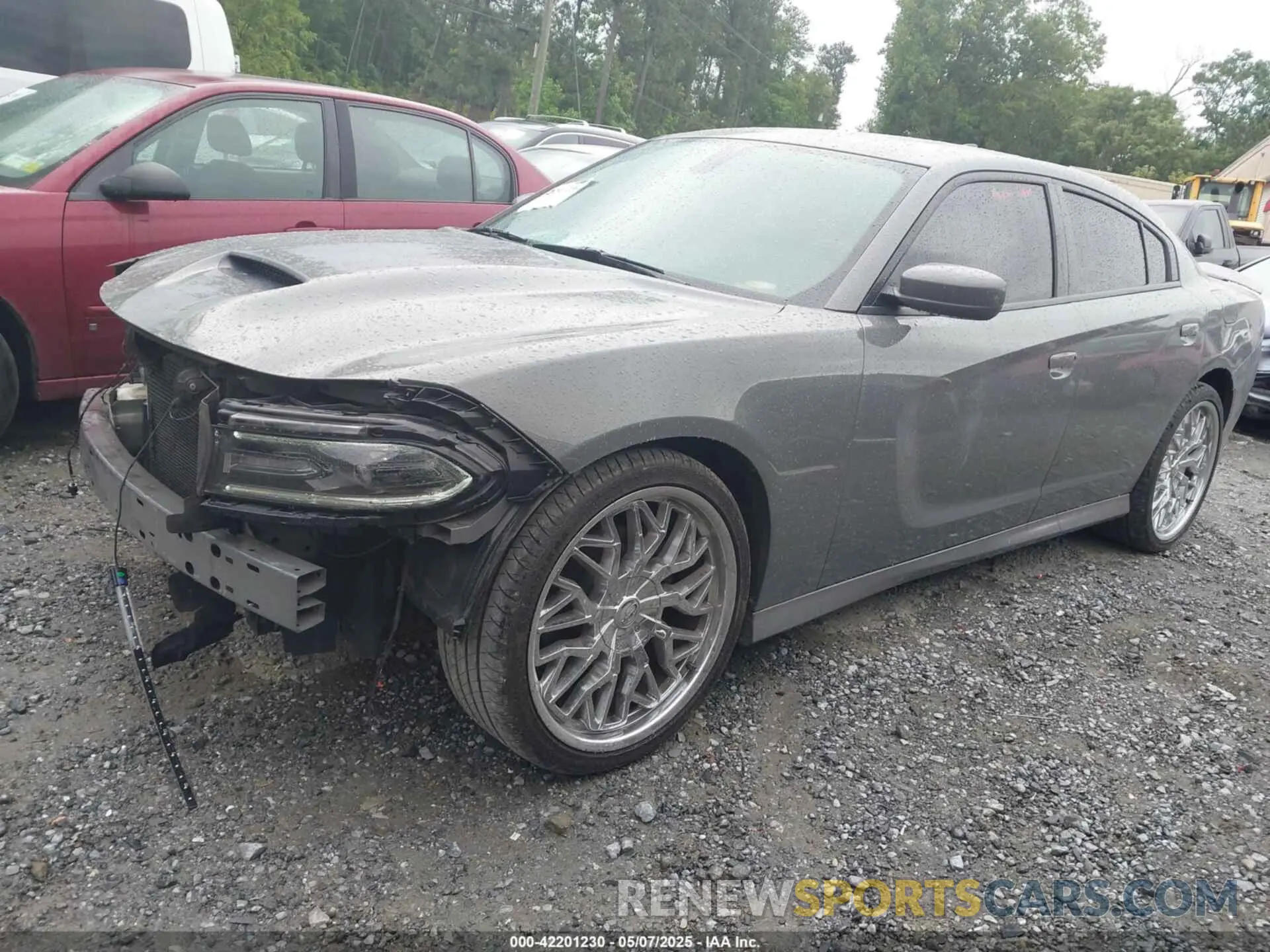 2 Фотография поврежденного автомобиля 2C3CDXHG9KH512483 DODGE CHARGER 2019