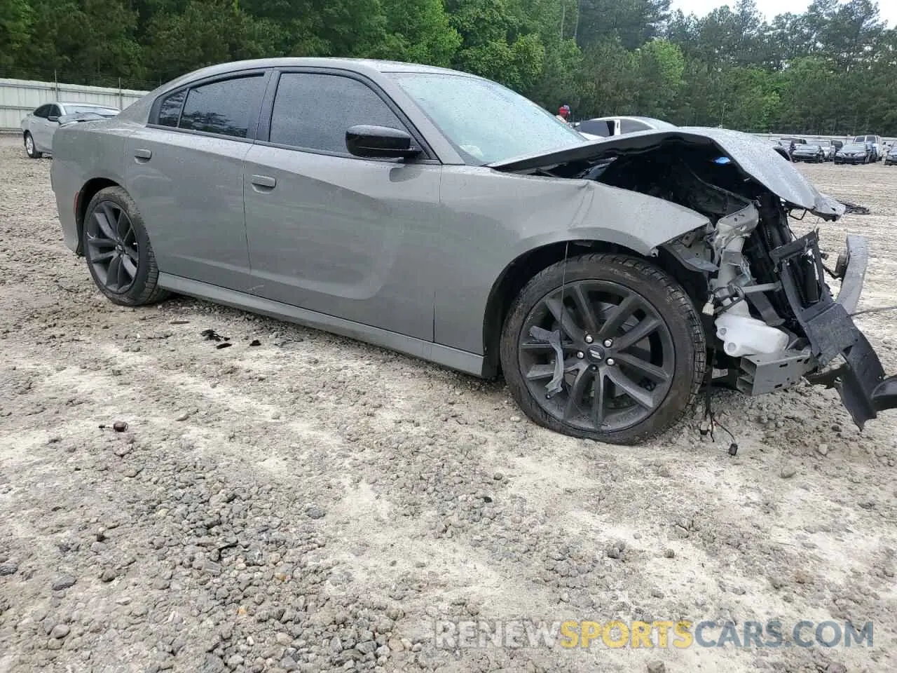 4 Photograph of a damaged car 2C3CDXHGXKH607800 DODGE CHARGER 2019