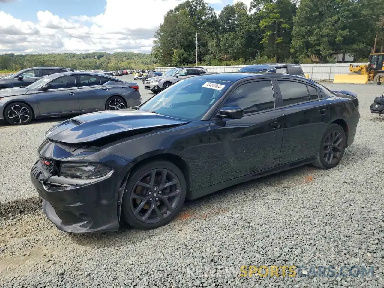 1 Фотография поврежденного автомобиля 2C3CDXHGXKH615072 DODGE CHARGER 2019