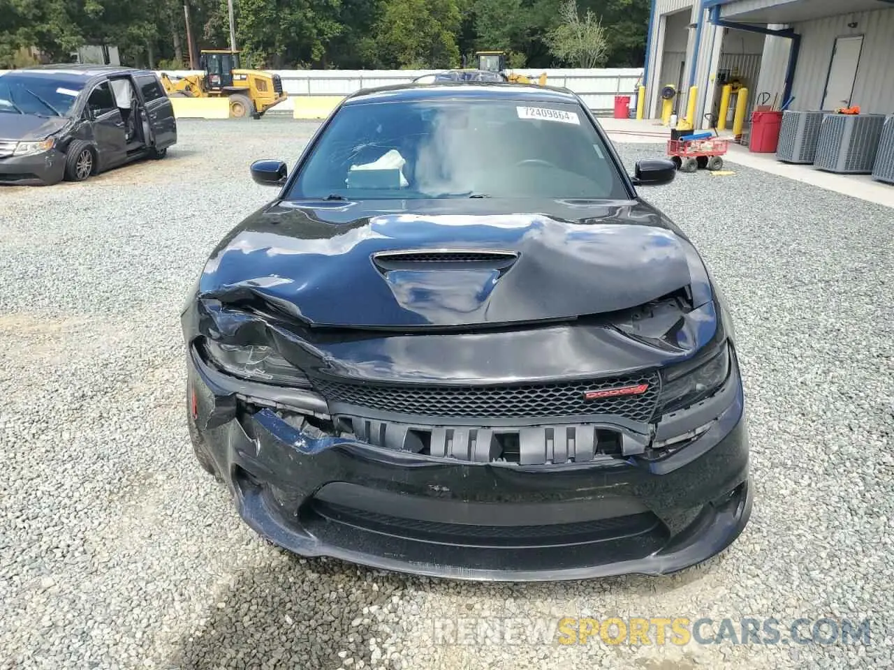 5 Фотография поврежденного автомобиля 2C3CDXHGXKH615072 DODGE CHARGER 2019