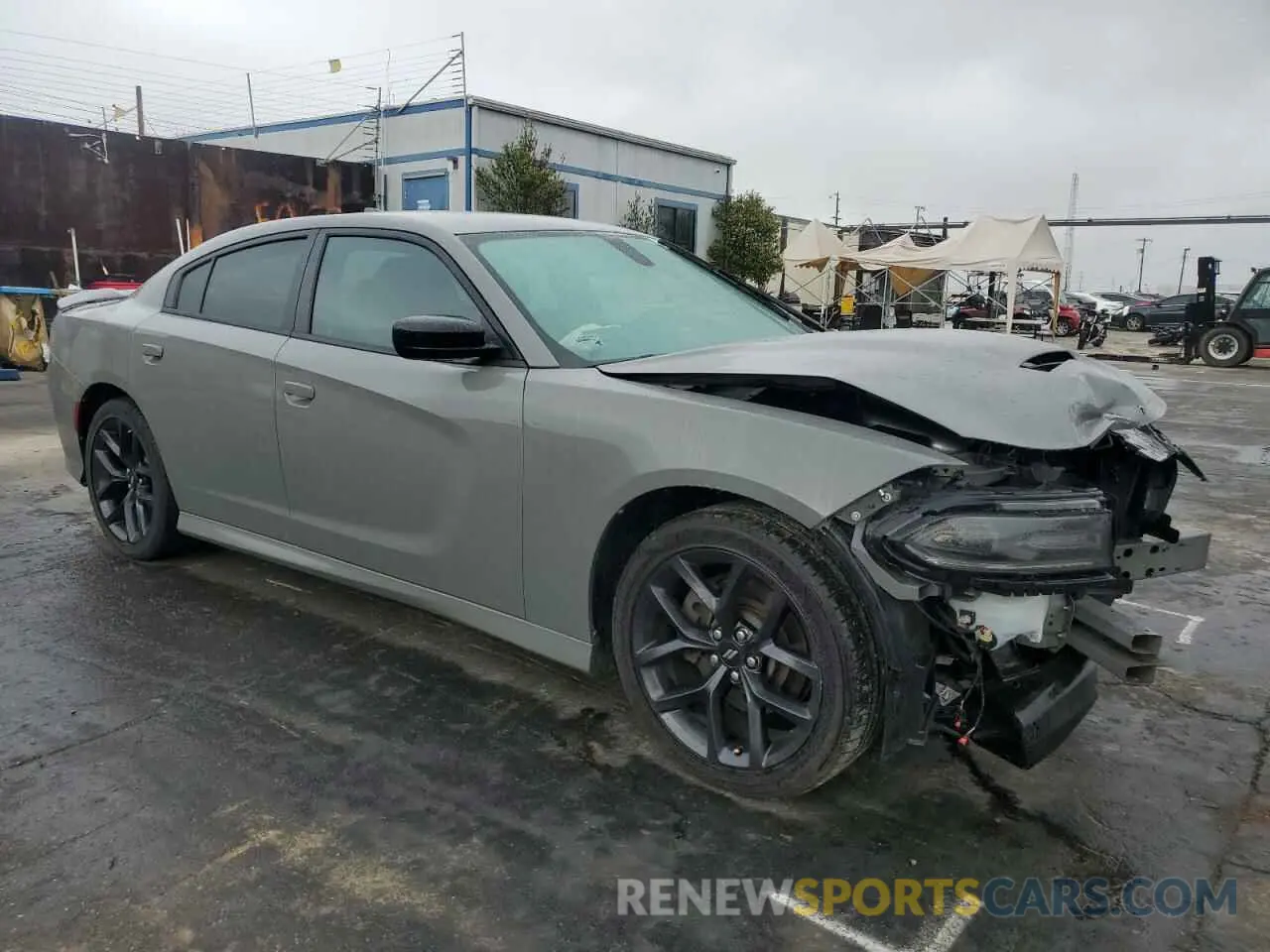 4 Фотография поврежденного автомобиля 2C3CDXHGXKH673537 DODGE CHARGER 2019