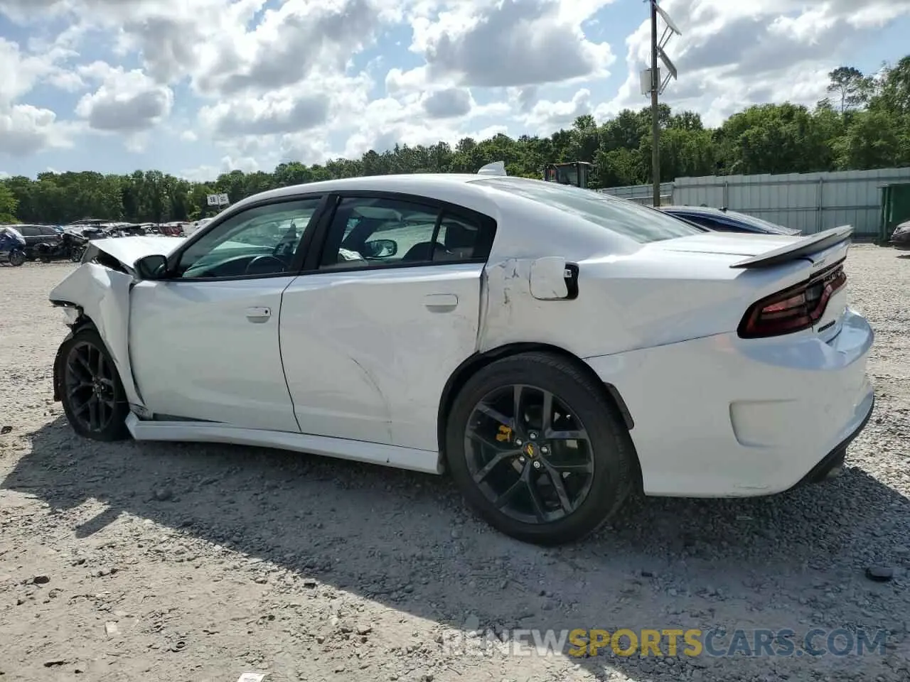 2 Фотография поврежденного автомобиля 2C3CDXHGXKH693058 DODGE CHARGER 2019