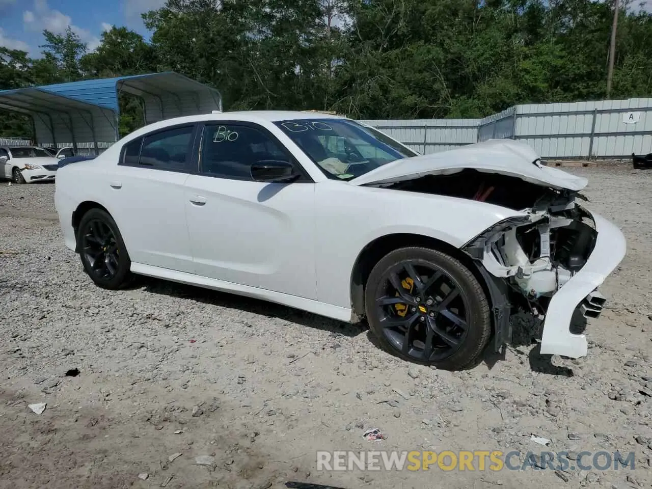 4 Фотография поврежденного автомобиля 2C3CDXHGXKH693058 DODGE CHARGER 2019