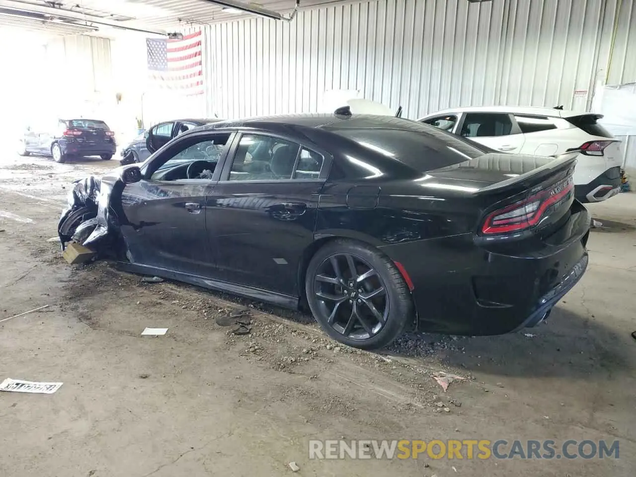 2 Photograph of a damaged car 2C3CDXHGXKH713759 DODGE CHARGER 2019