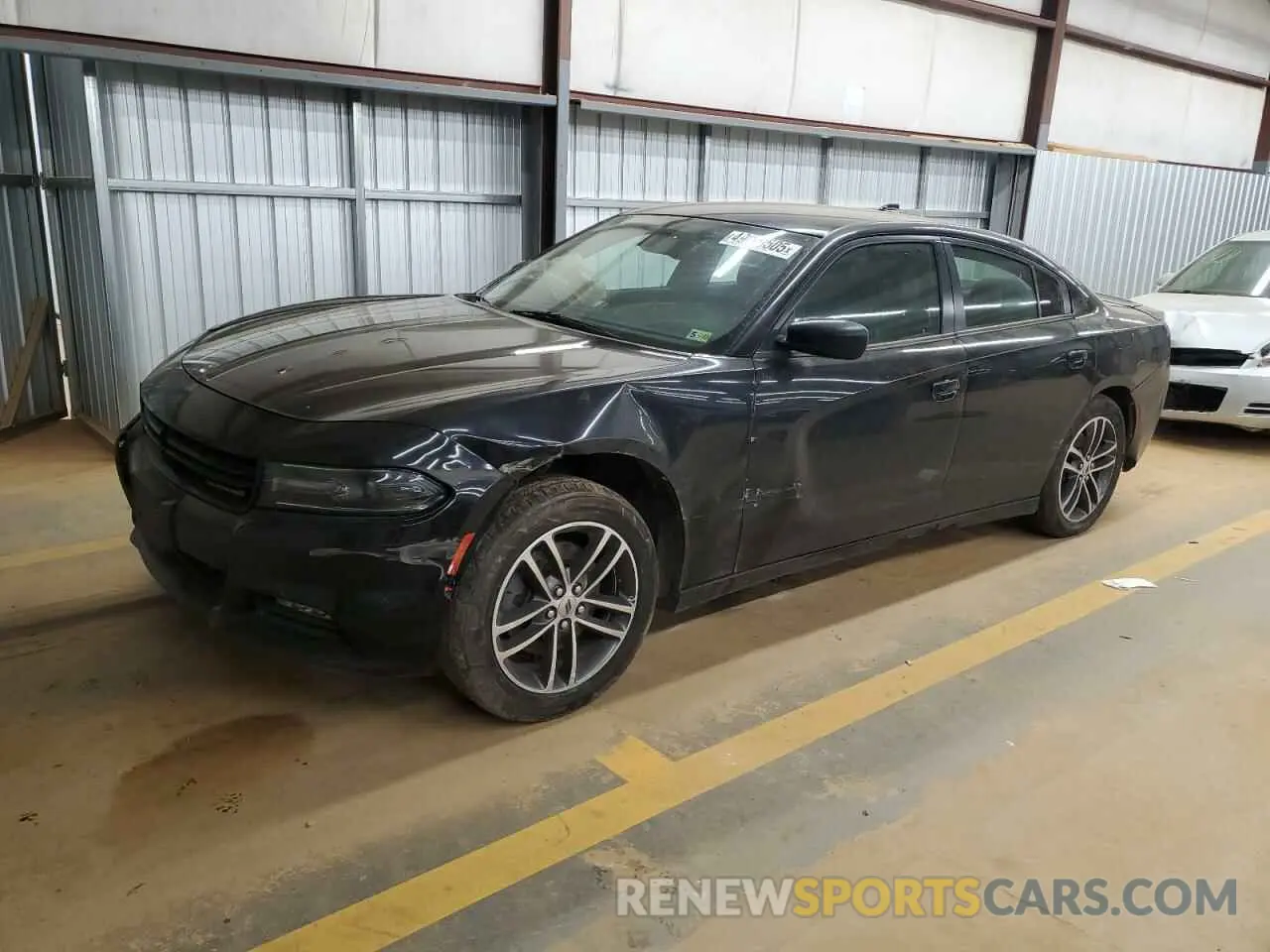 1 Photograph of a damaged car 2C3CDXJG2KH533251 DODGE CHARGER 2019