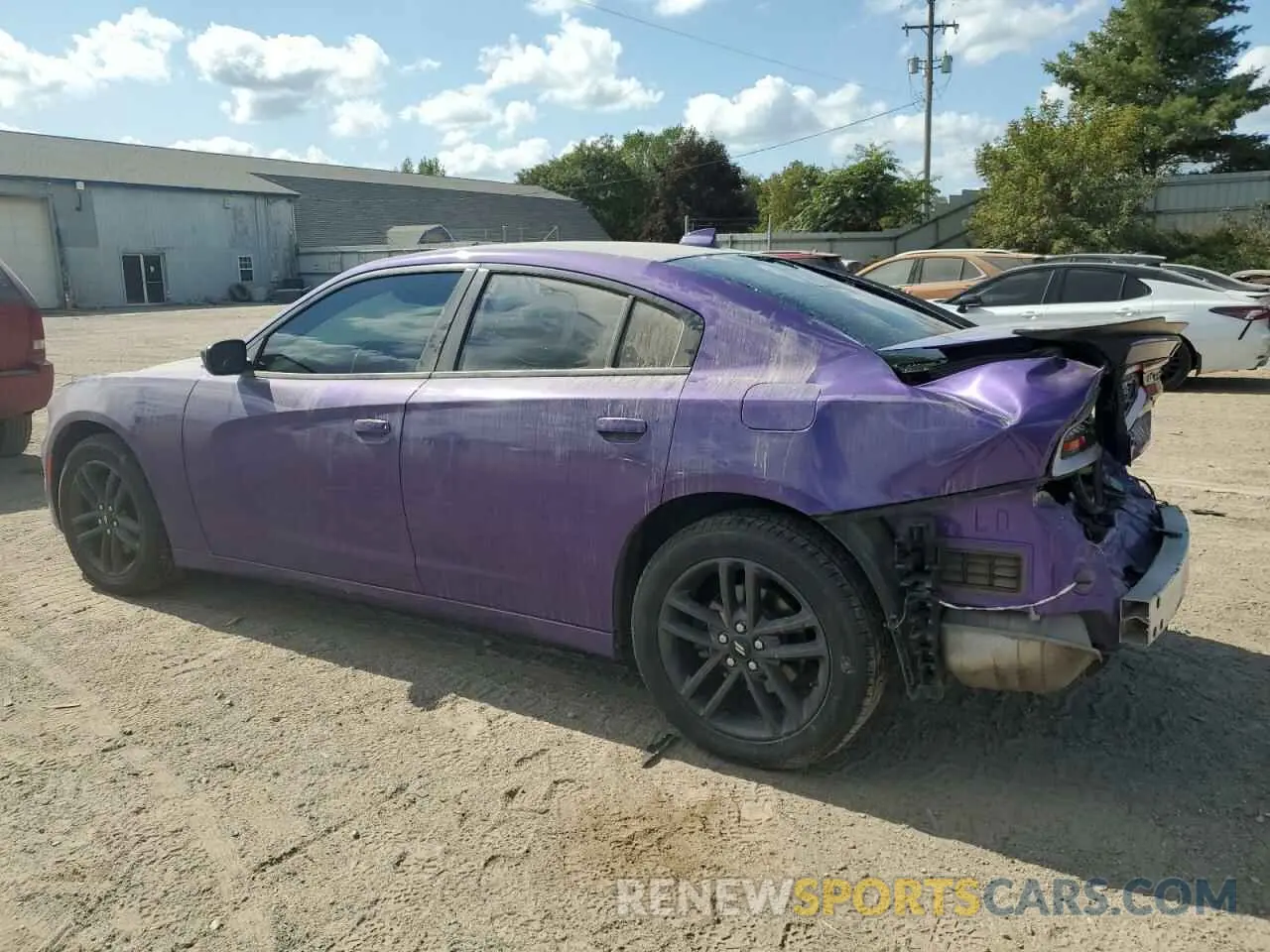 2 Фотография поврежденного автомобиля 2C3CDXJG4KH555364 DODGE CHARGER 2019
