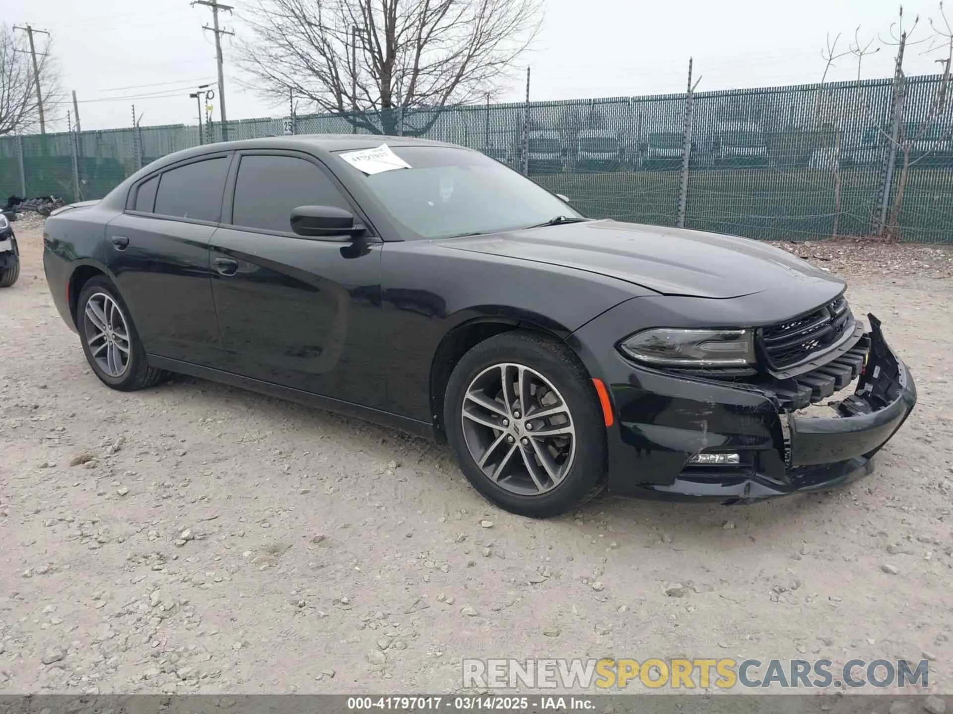 1 Photograph of a damaged car 2C3CDXJG7KH757728 DODGE CHARGER 2019
