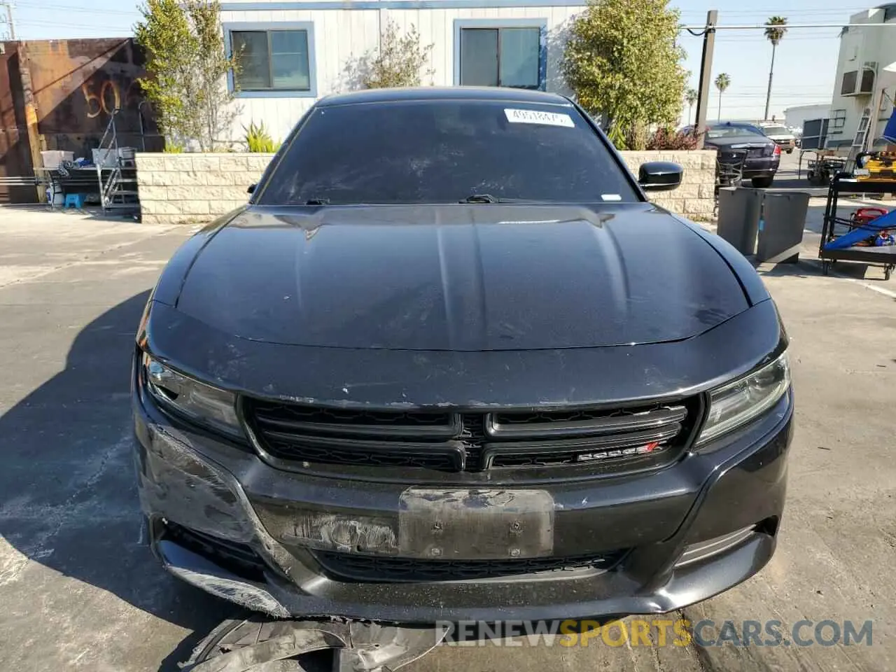 5 Photograph of a damaged car 2C3CDXJG8KH757818 DODGE CHARGER 2019