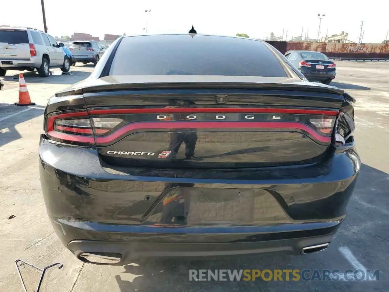 6 Photograph of a damaged car 2C3CDXJG8KH757818 DODGE CHARGER 2019