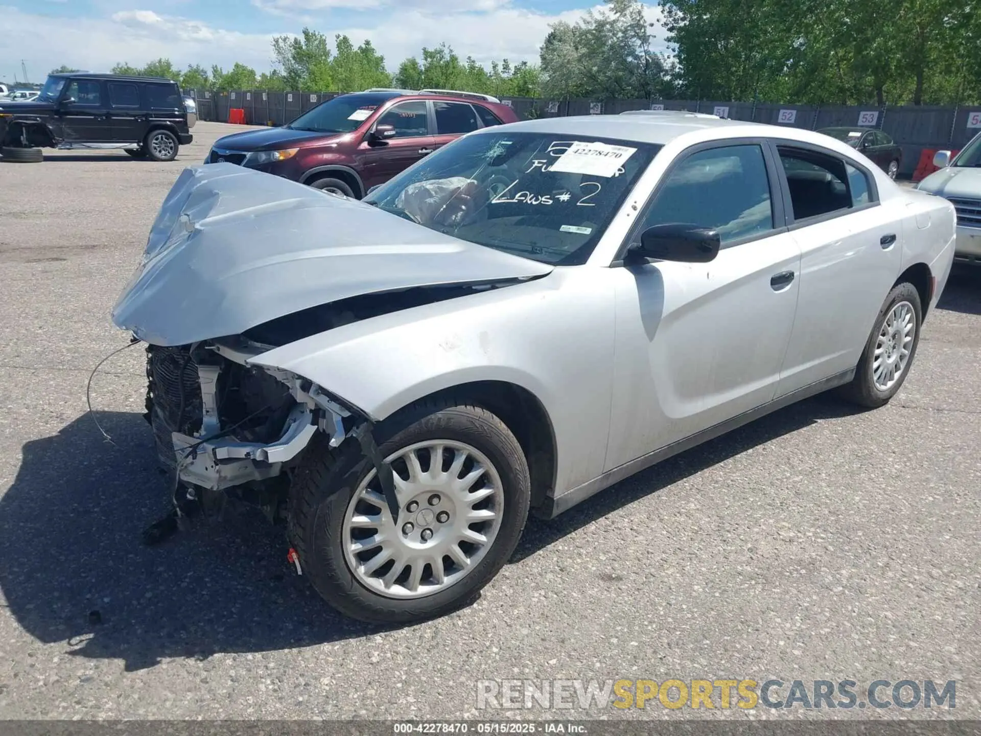 2 Photograph of a damaged car 2C3CDXKT0KH647826 DODGE CHARGER 2019